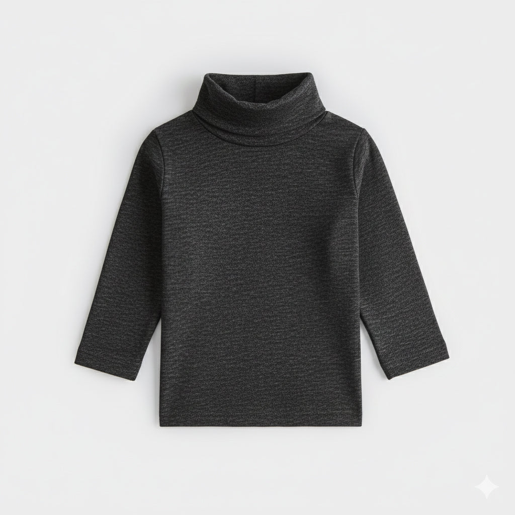 Kids Unisex Full Sleeve High-Neck