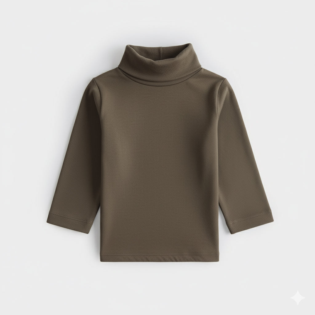 Kids Unisex Full Sleeve High-Neck