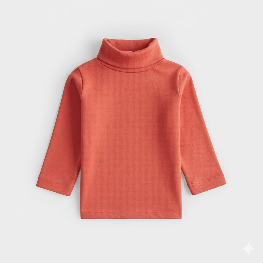 Kids Unisex Full Sleeve High-Neck