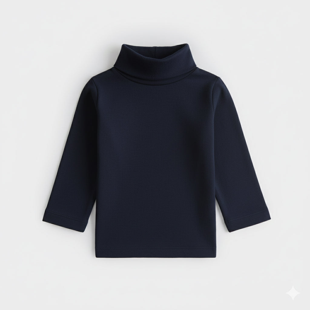 Kids Unisex Full Sleeve High-Neck