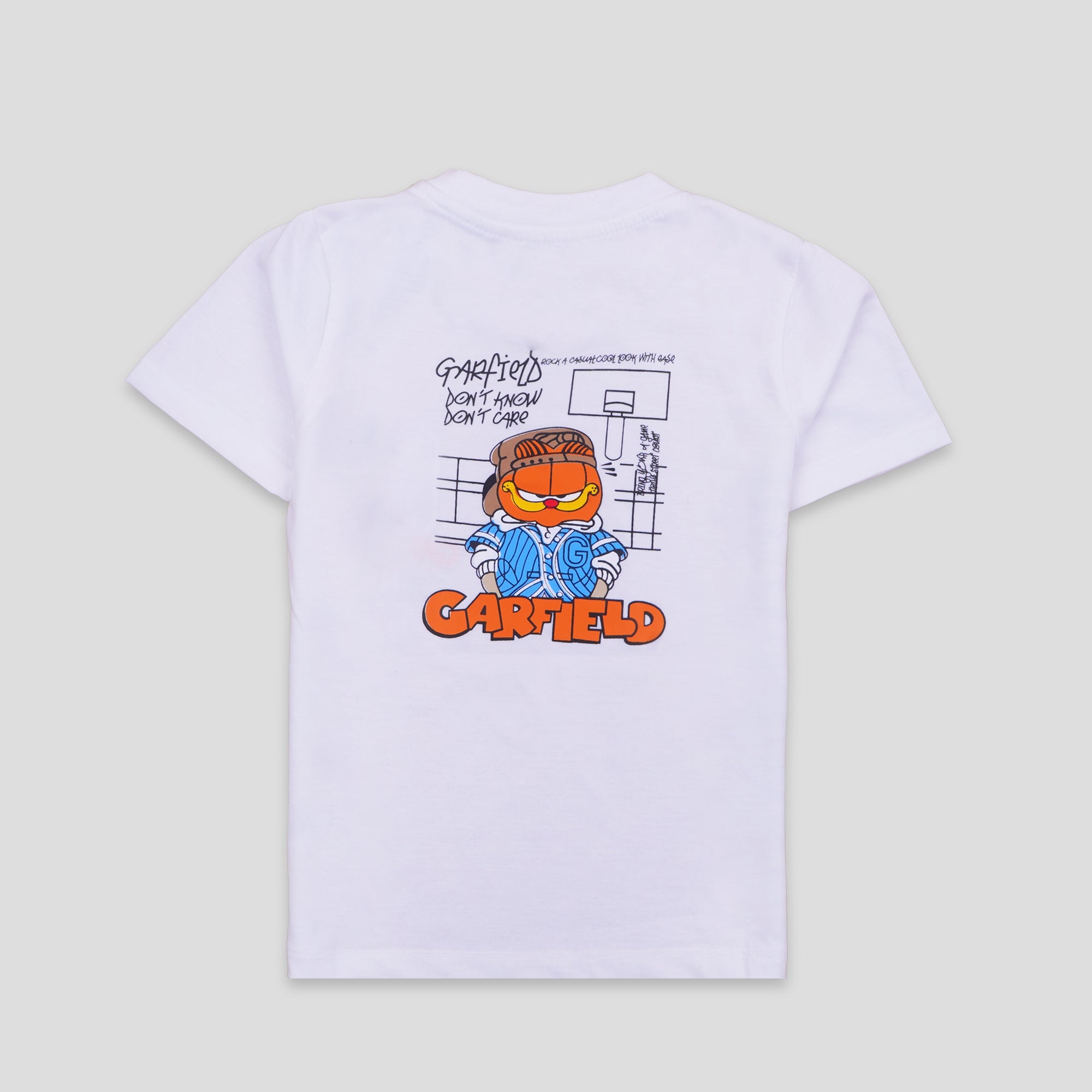 Boys Half Sleeves-Printed T-Shirt (Garfield)