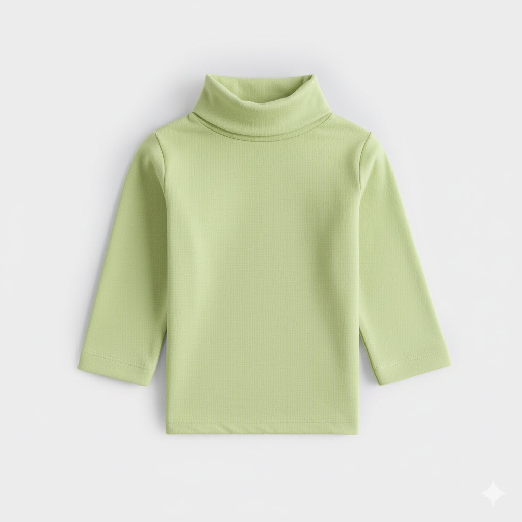 Kids Unisex Full Sleeve High-Neck