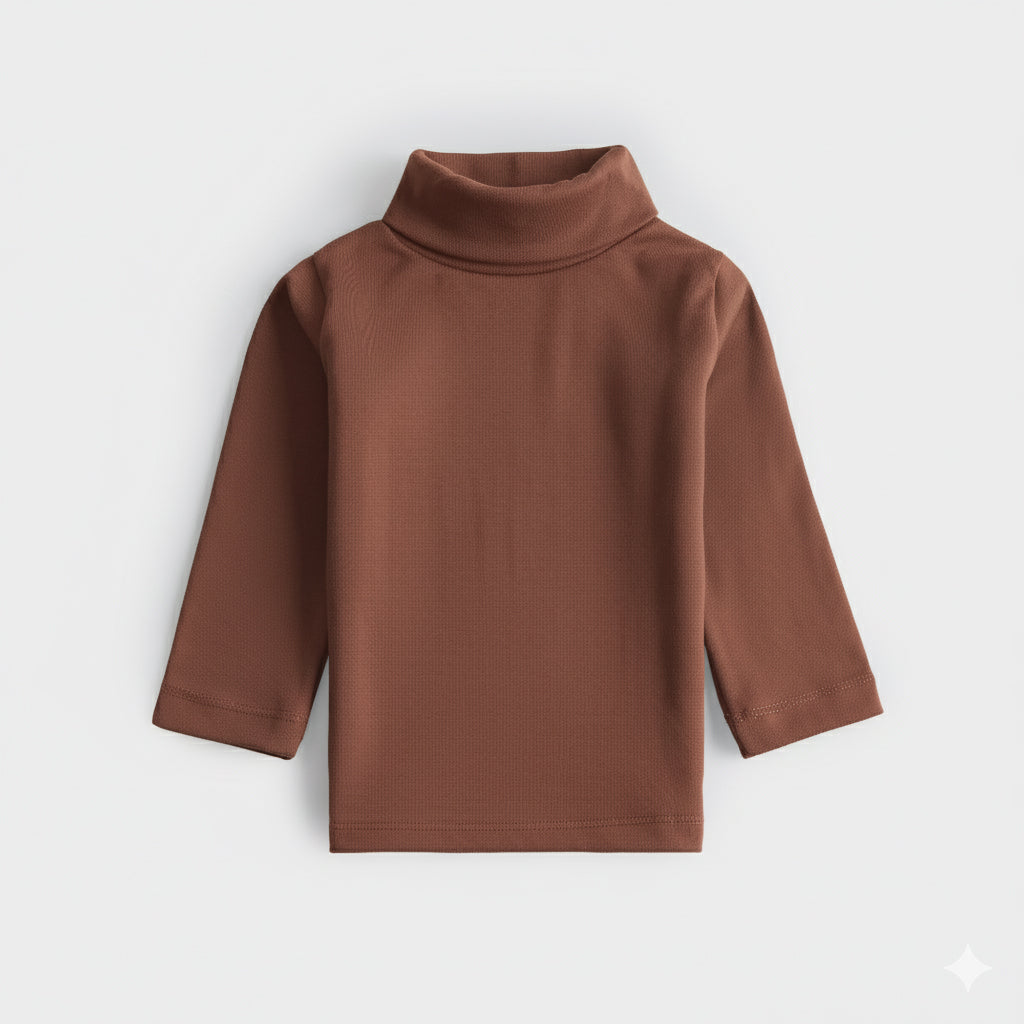 Kids Unisex Full Sleeve High-Neck