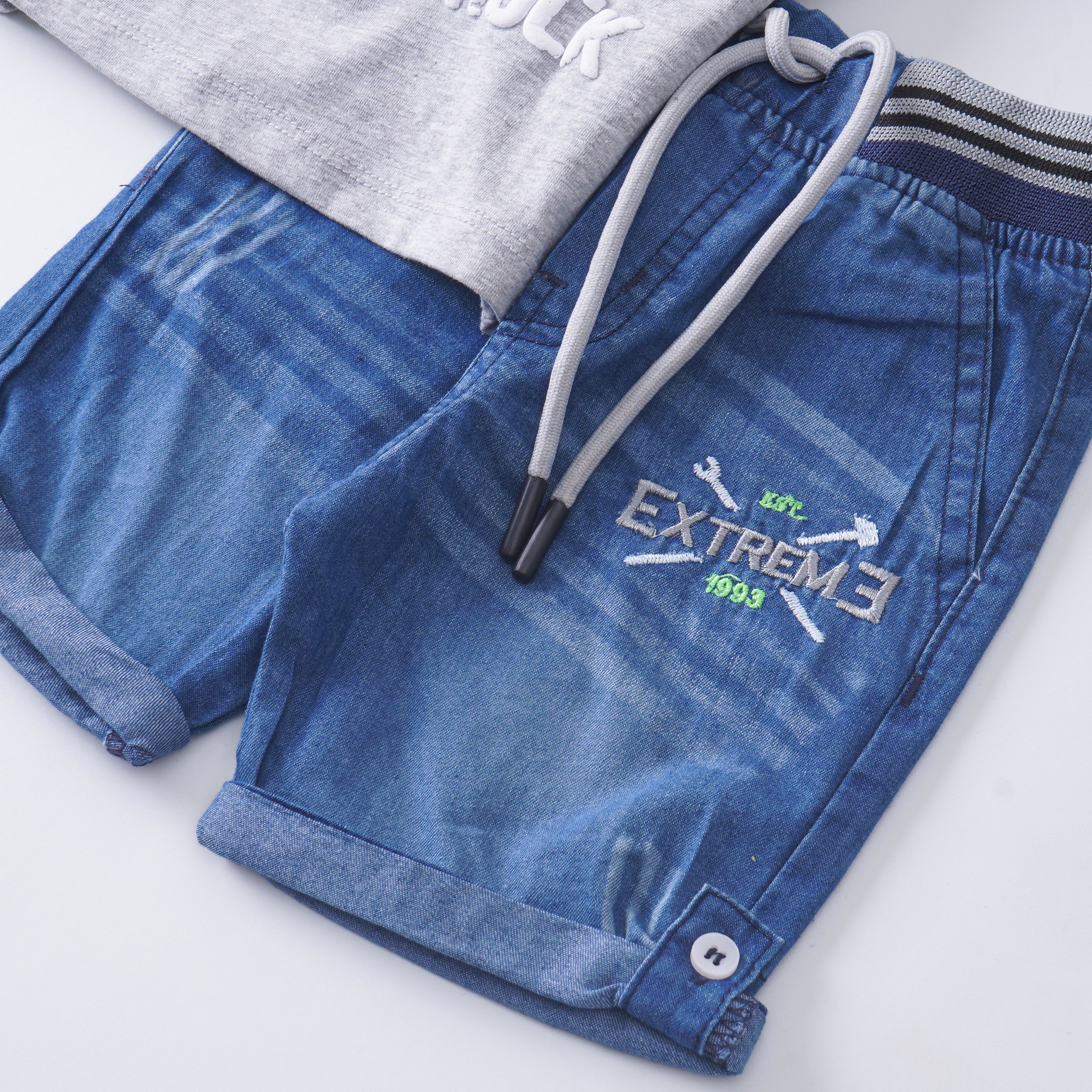 Boys Half Sleeves 2 Piece Suit
