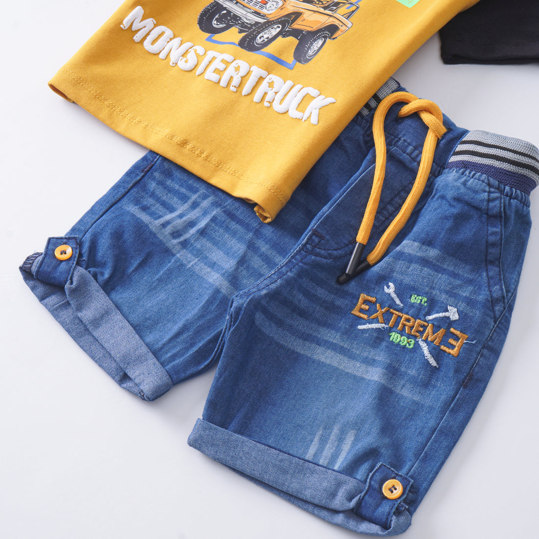 Boys Half Sleeves 2 Piece Suit