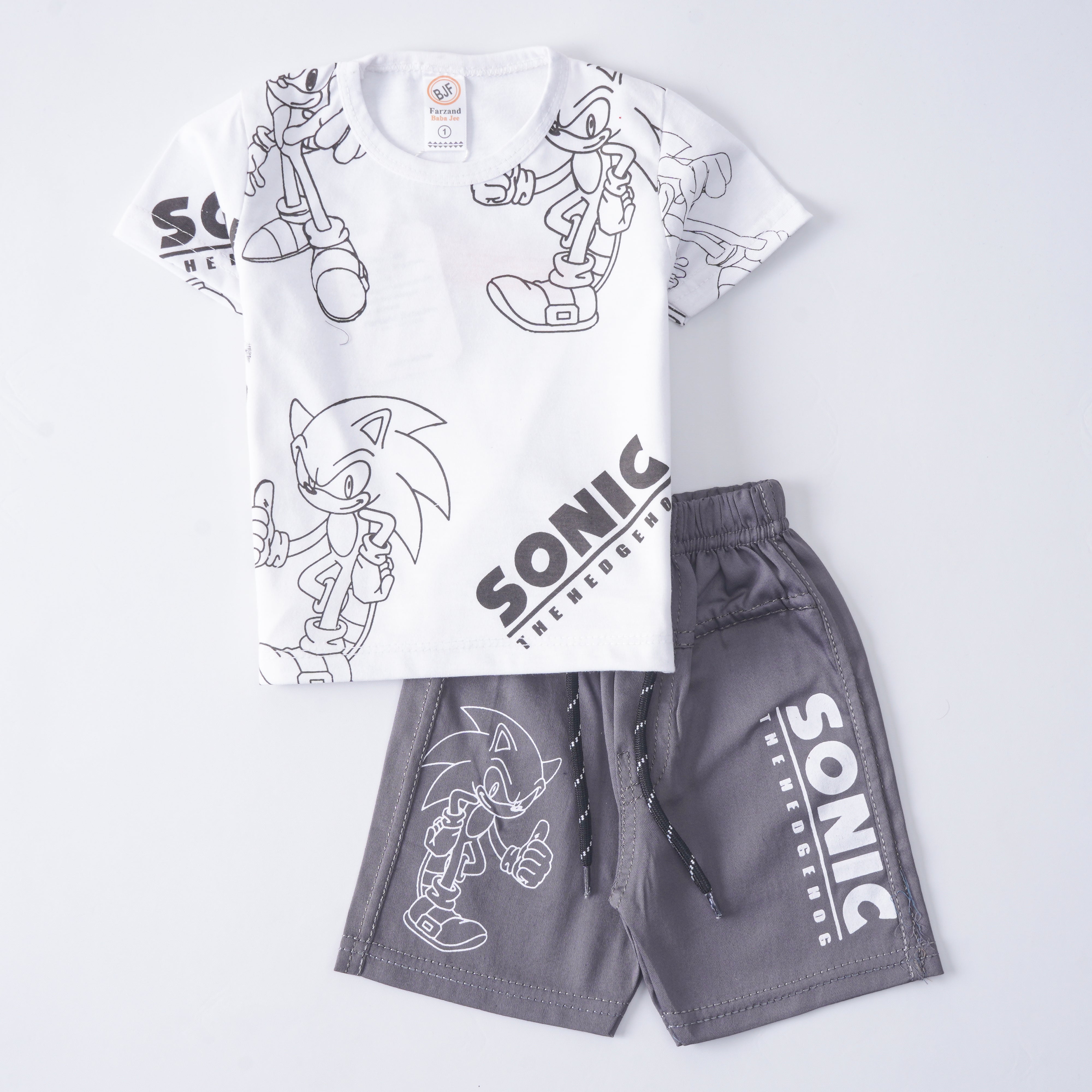 Baba Half Sleeves 2 Piece Suit