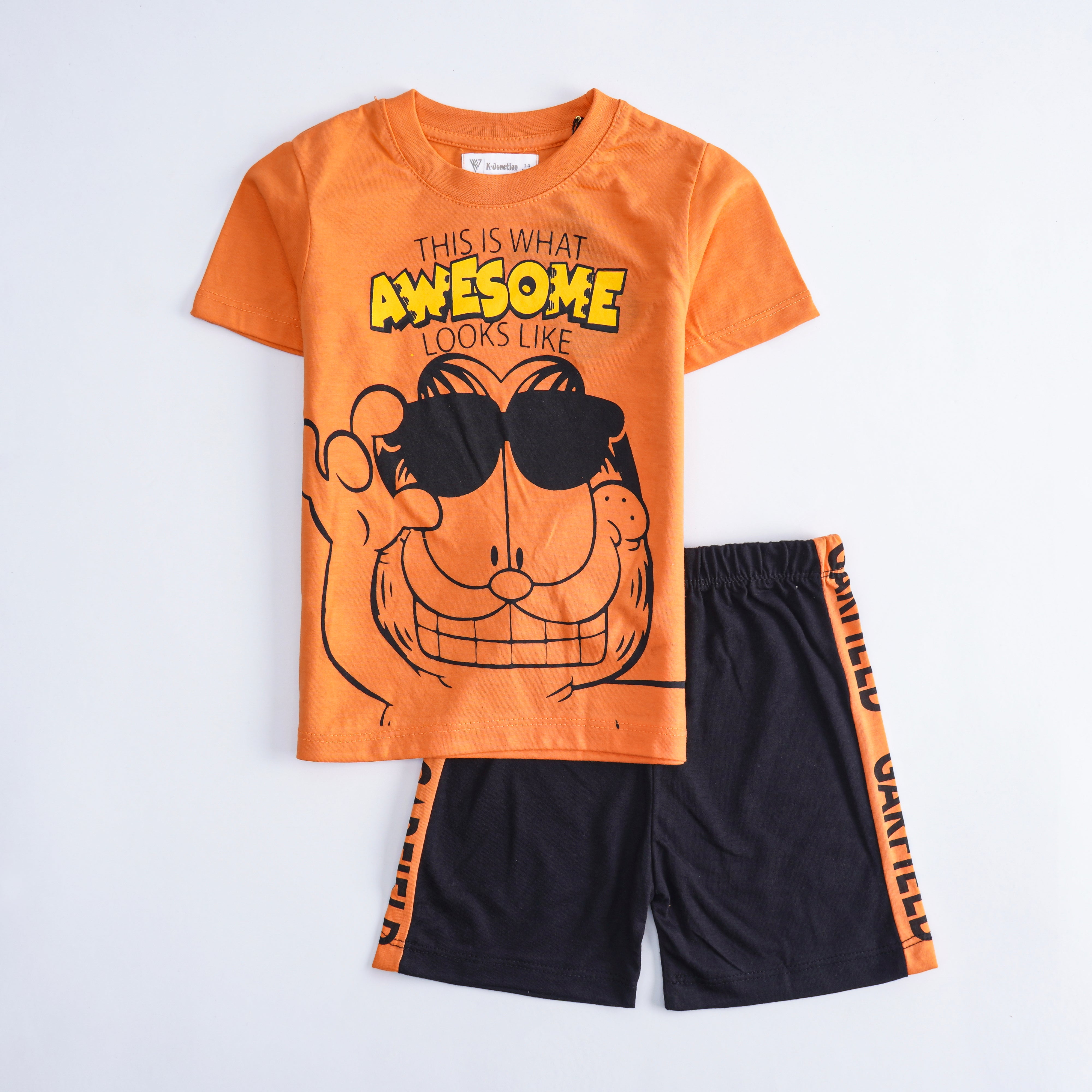 Boys Half Sleeves 2 Piece Suit