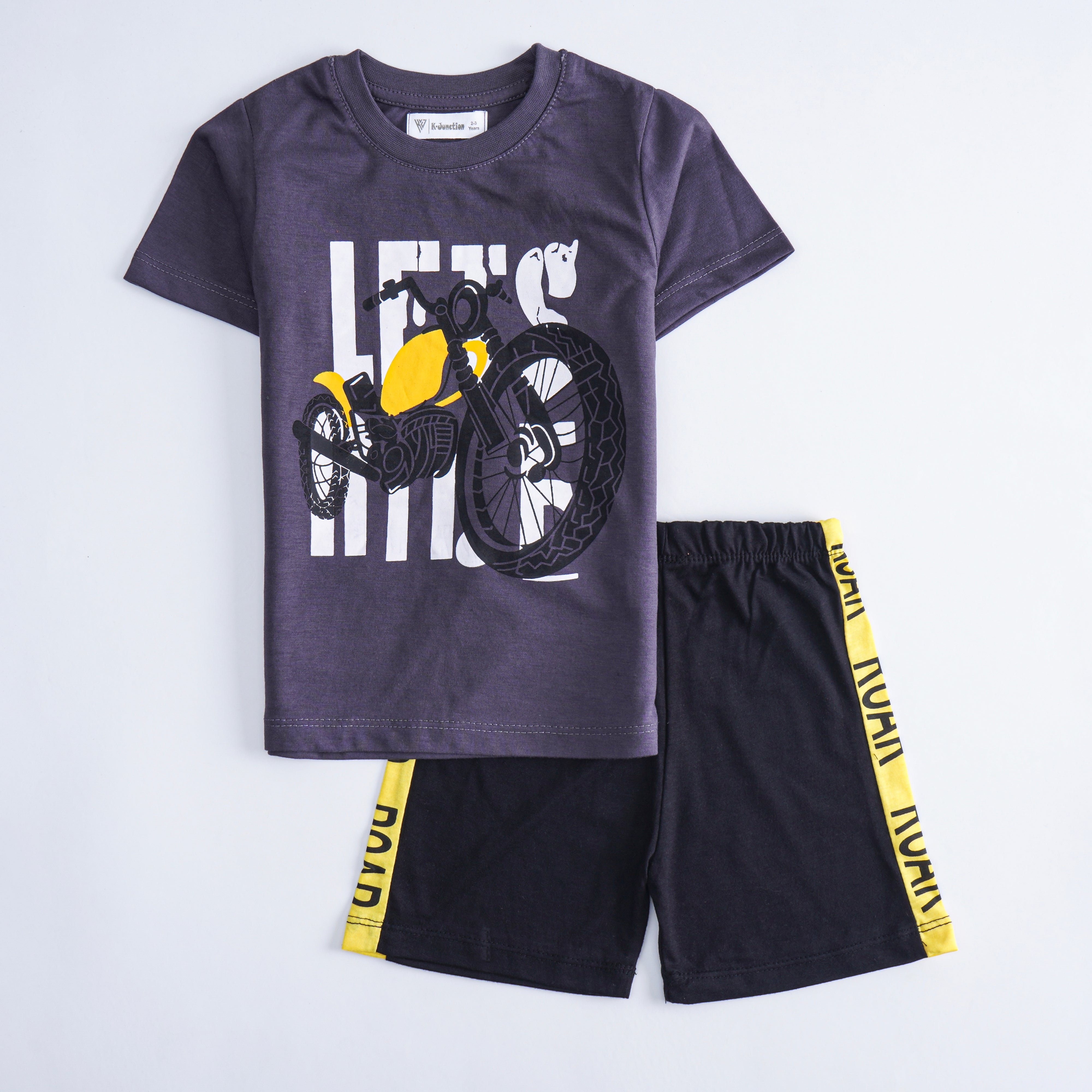 Boys Half Sleeves 2 Piece Suit