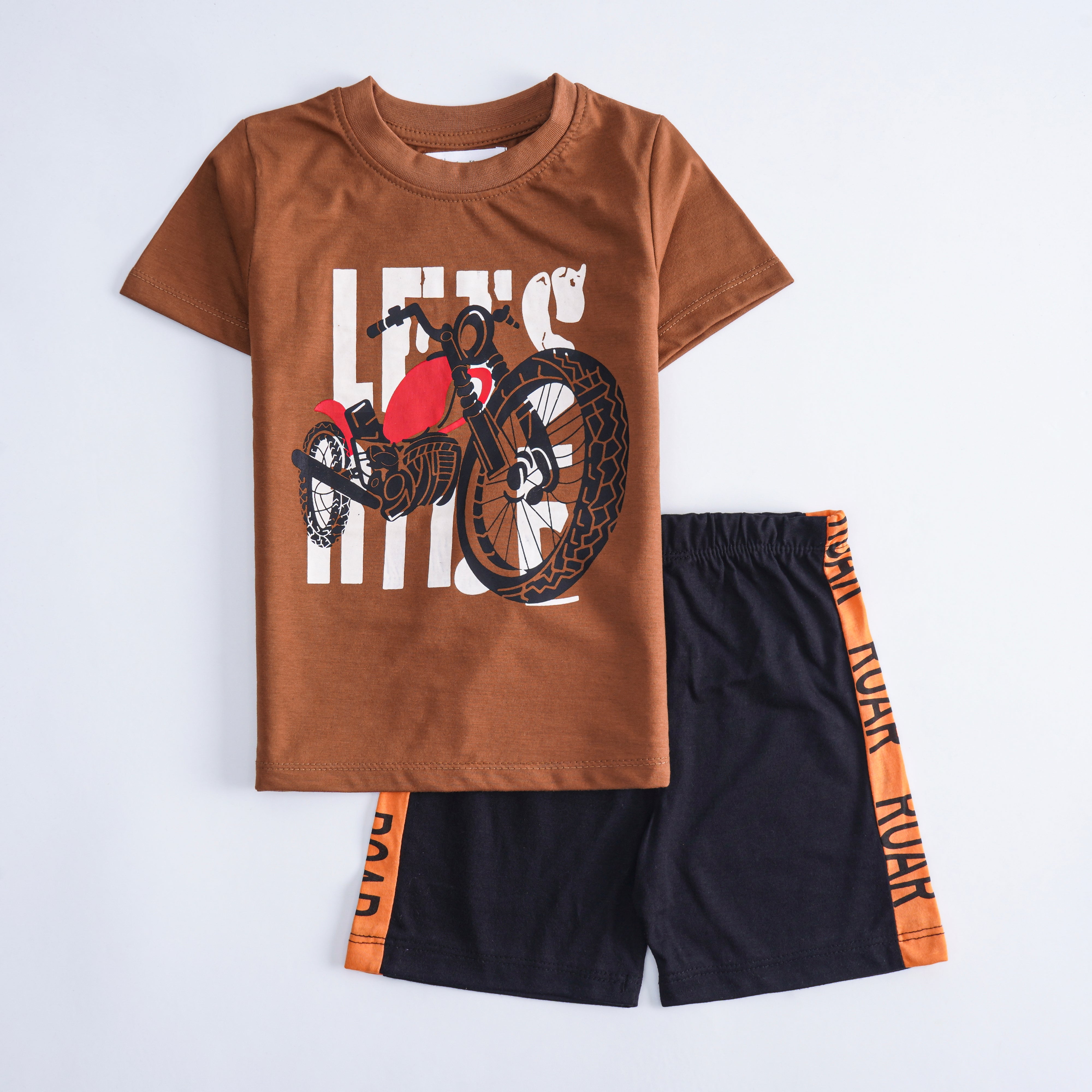 Boys Half Sleeves 2 Piece Suit