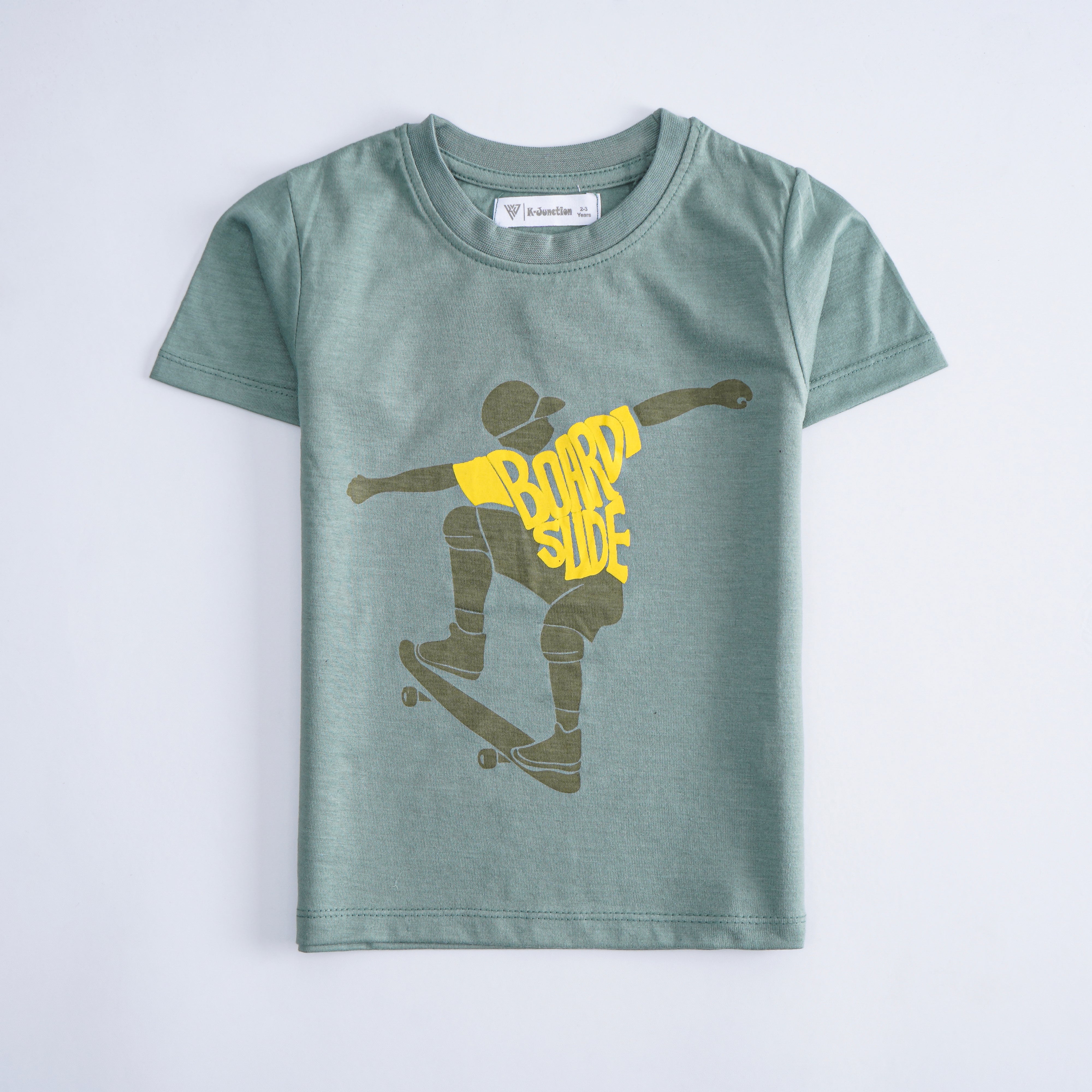 Boys Half Sleeves-Printed T-Shirt