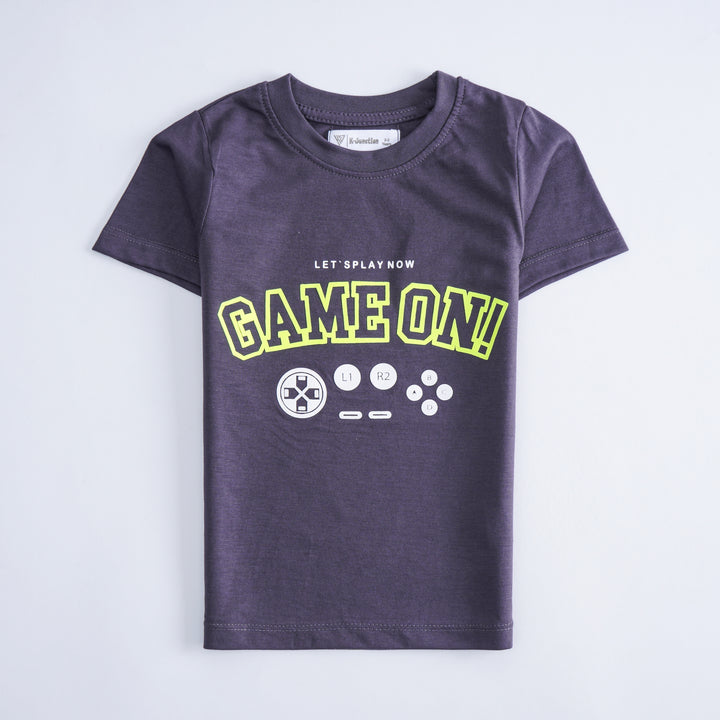 Boys Half Sleeves-Printed T-Shirt