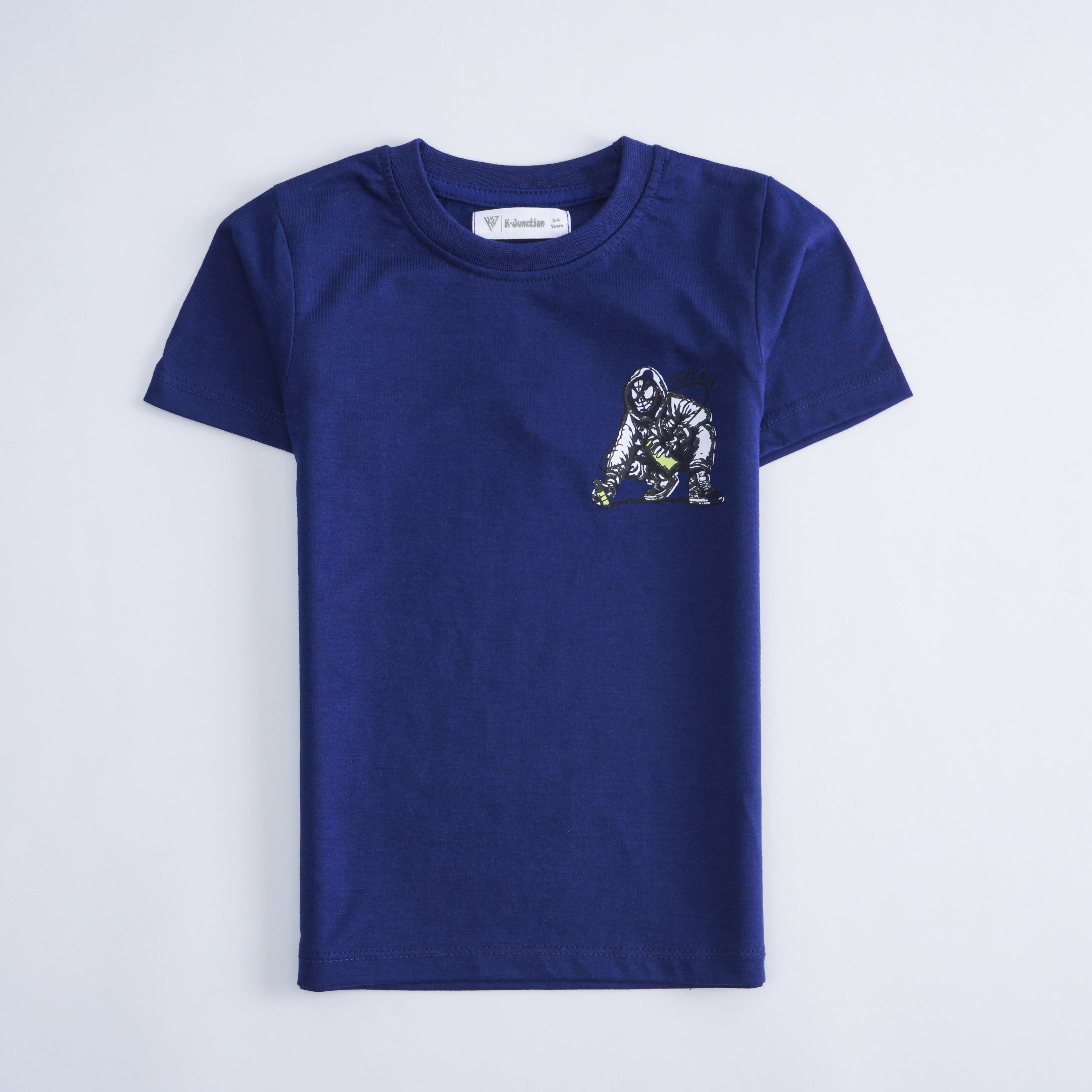 Boys Half Sleeves-Printed T-Shirt