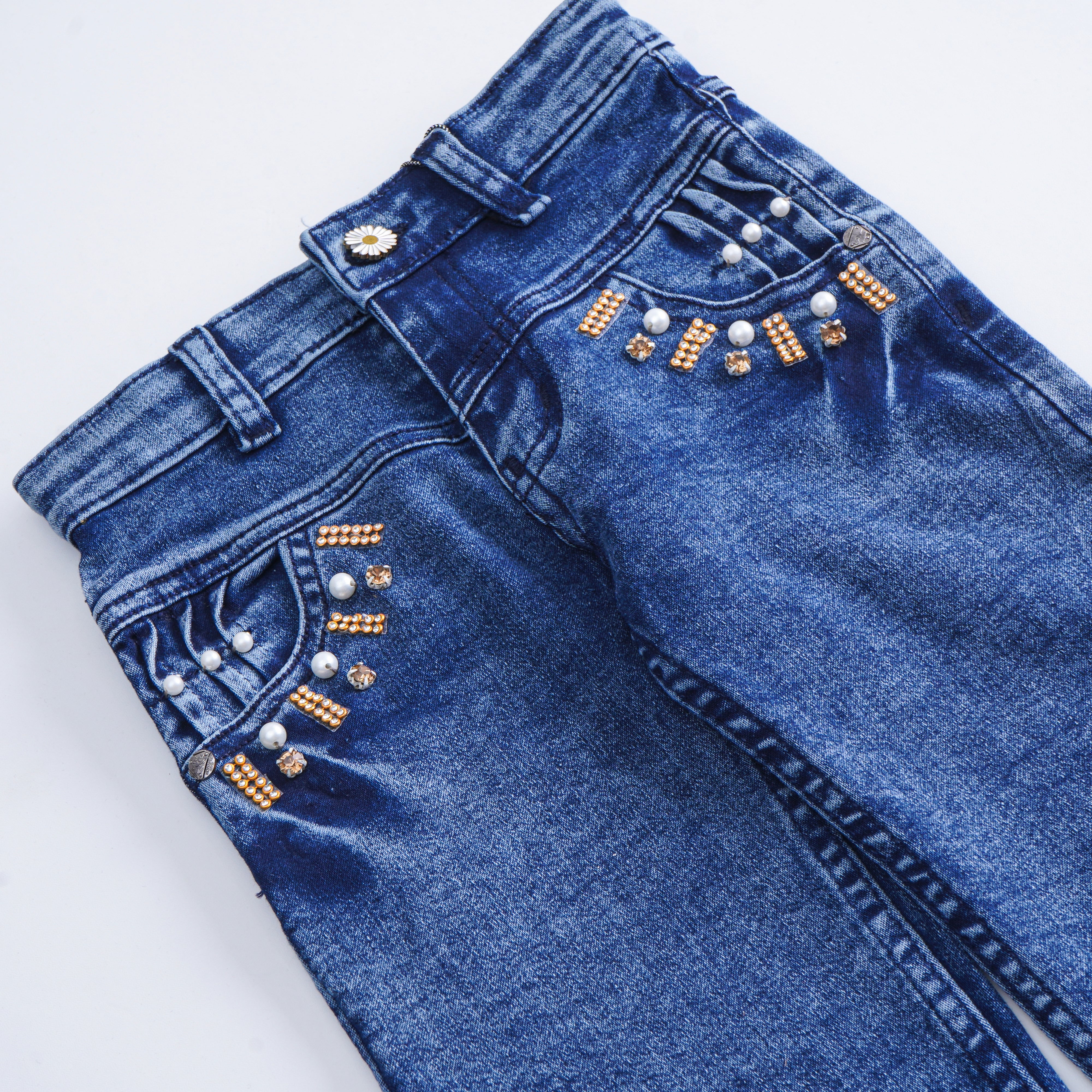 Girls Denim Pants