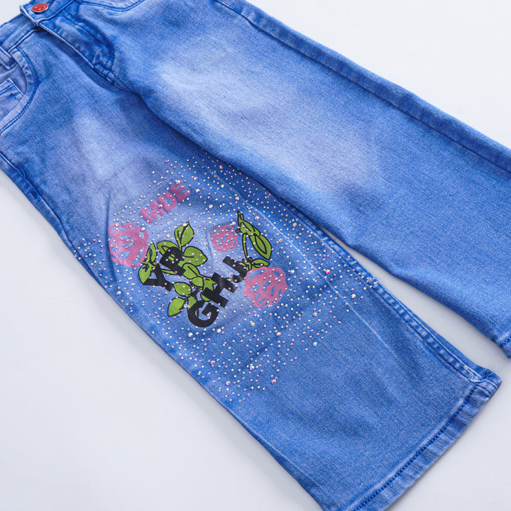 Girls Denim Pants