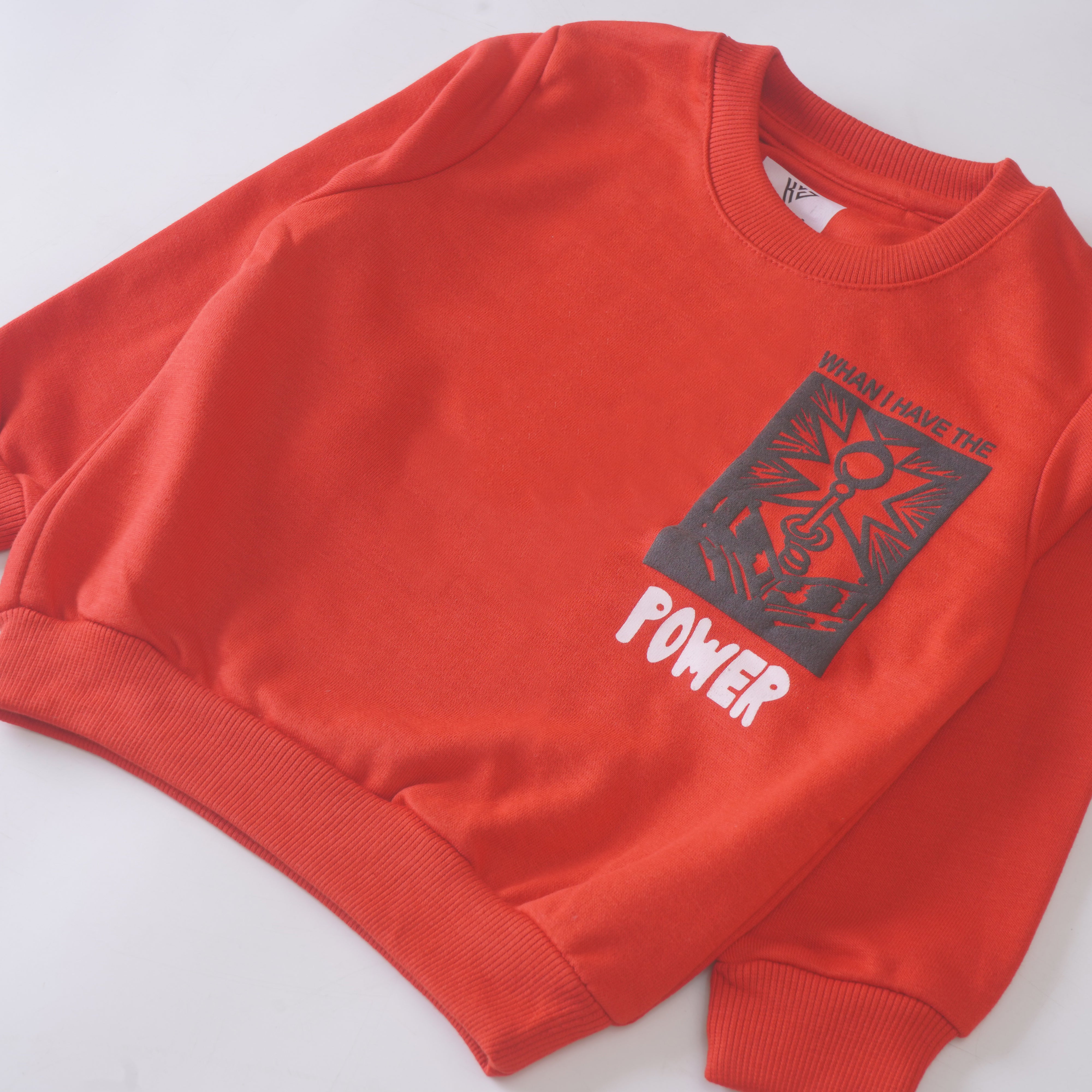 Boys Printed Full Sleeve Sweat T-Shirt (7196)