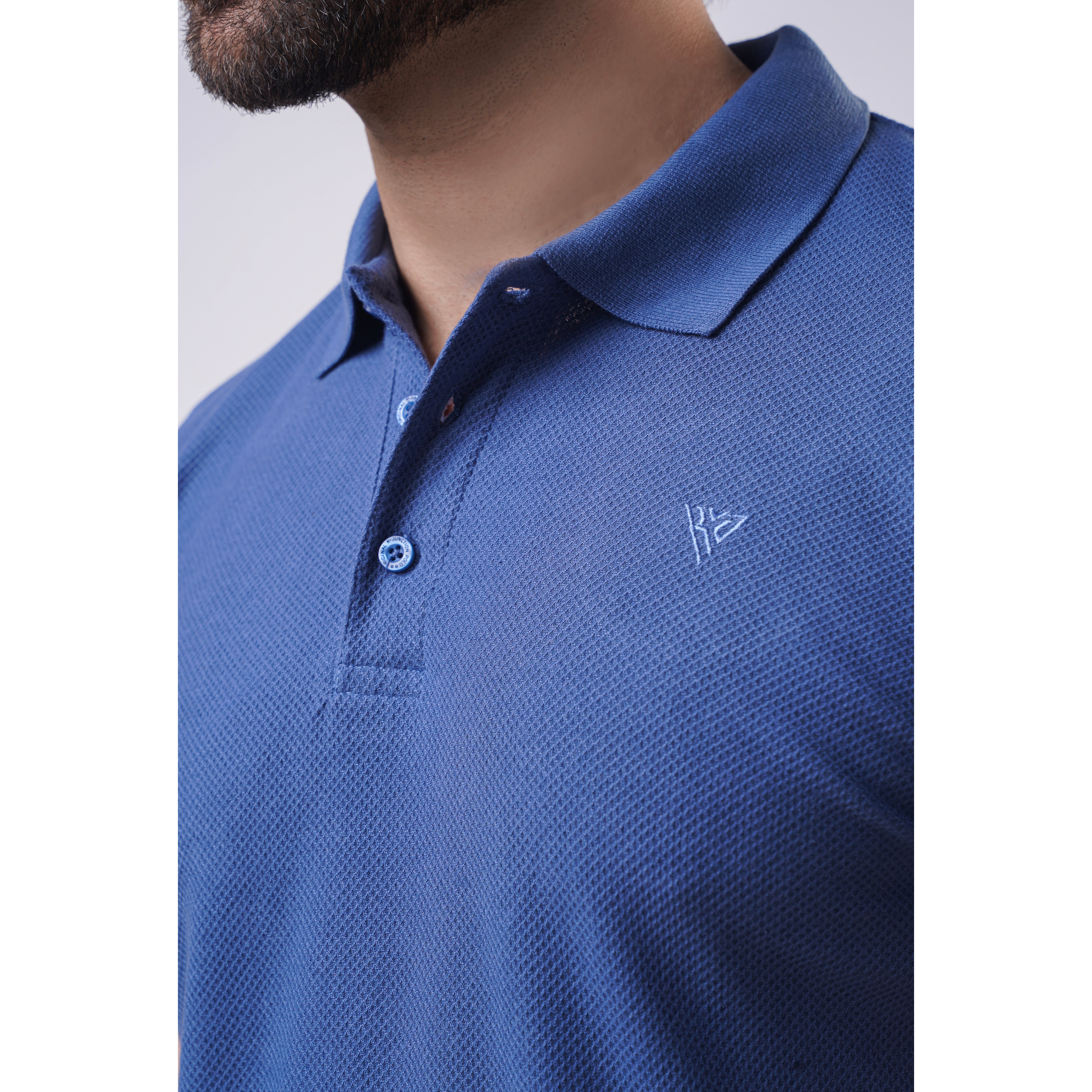 Men's Popcorn Half Sleeve Polo