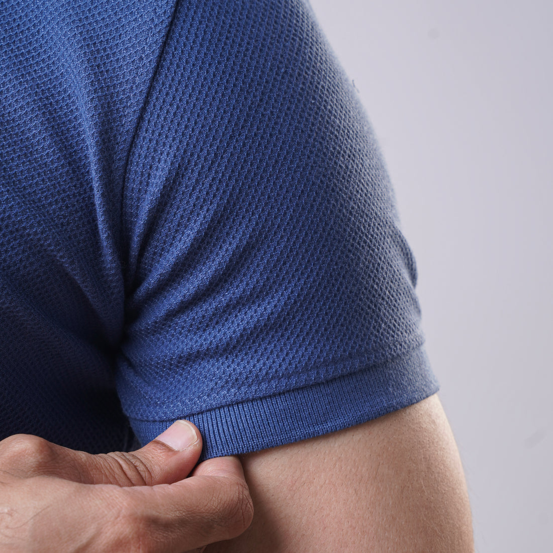 Men's Popcorn Half Sleeve Polo