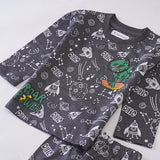 Boys Printed Full Sleeve Suit (All-Over)