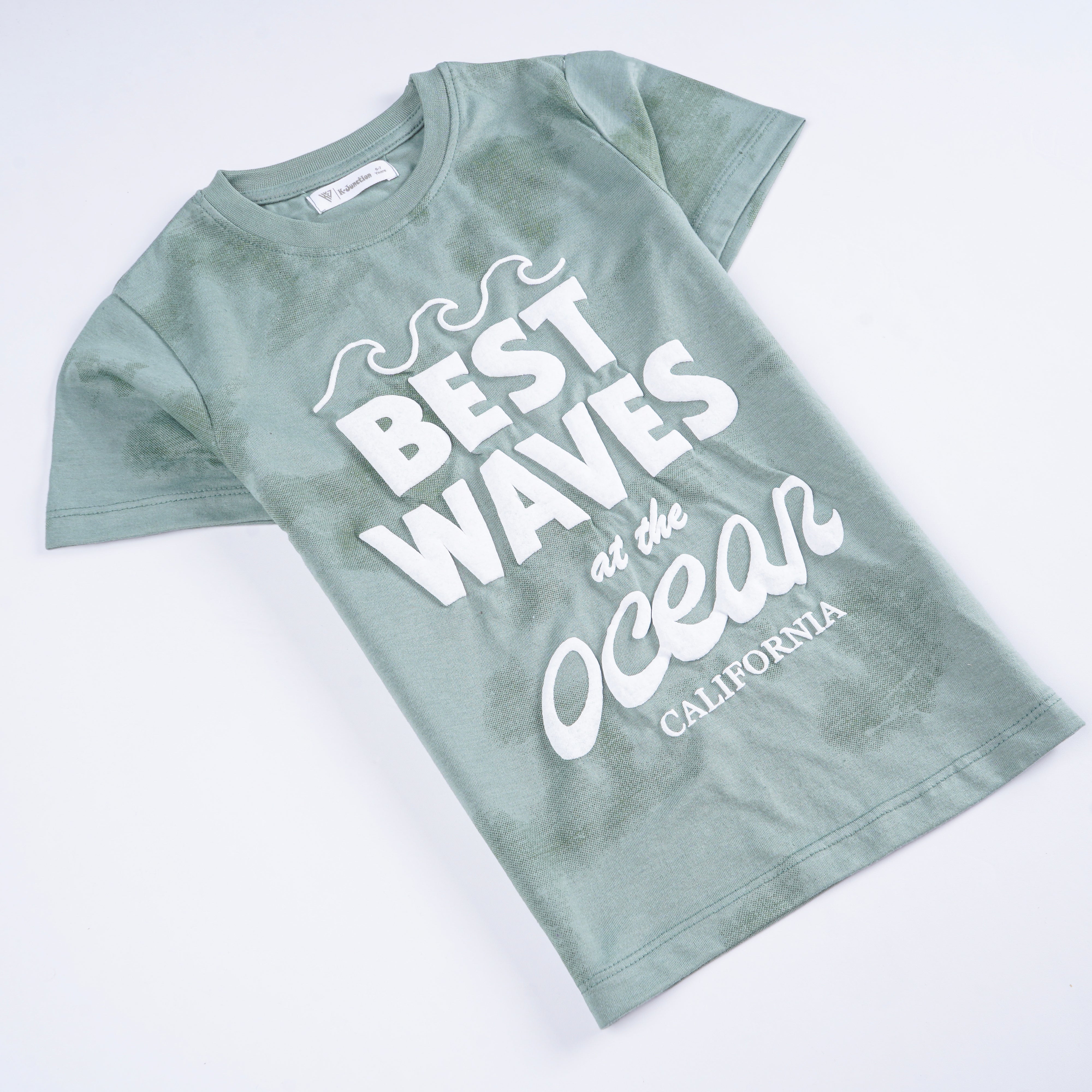 Boys Half Sleeves-Printed T-Shirt