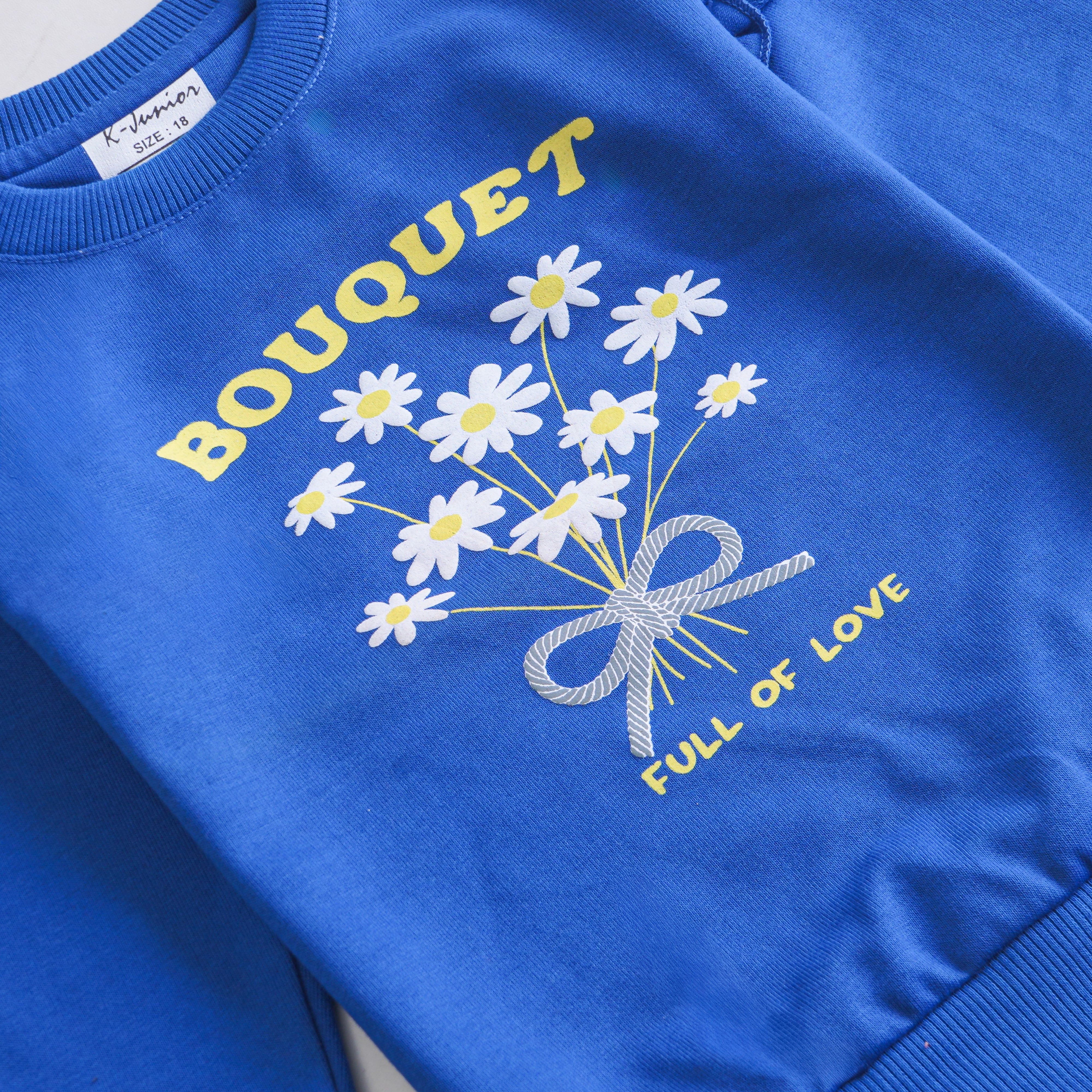 Girls Terry Sweatshirt