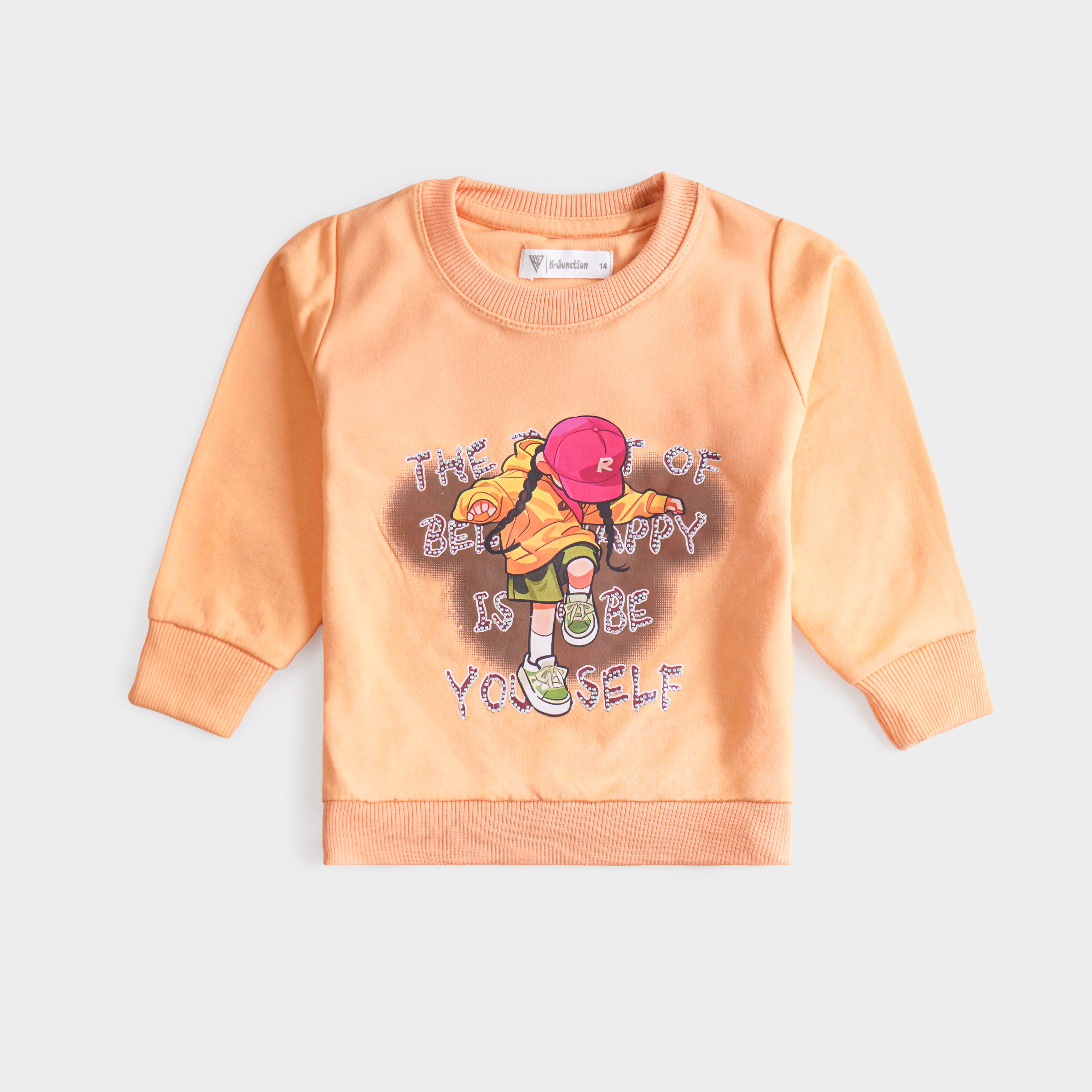 Girls Terry Sweatshirt