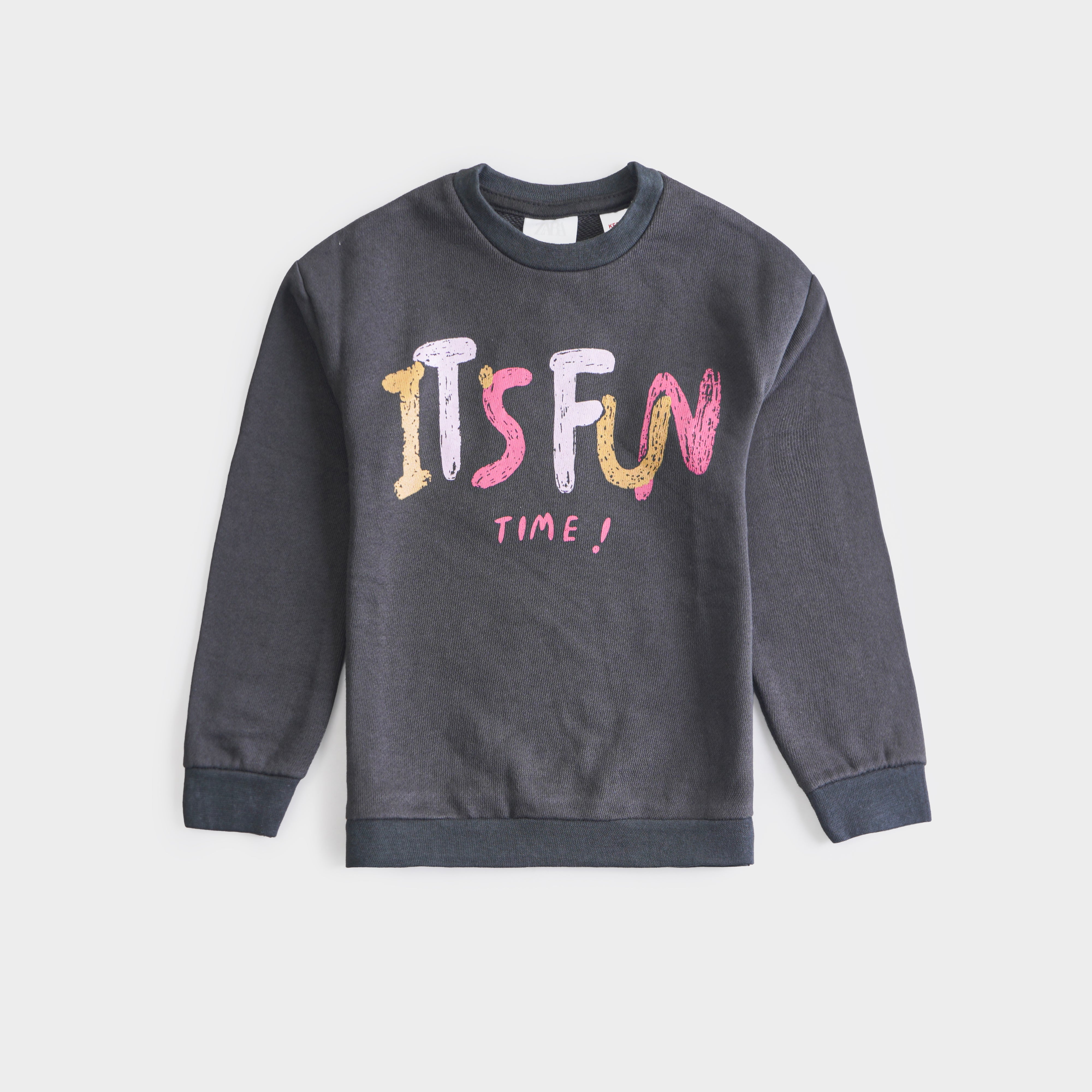 Girls Terry Sweatshirt