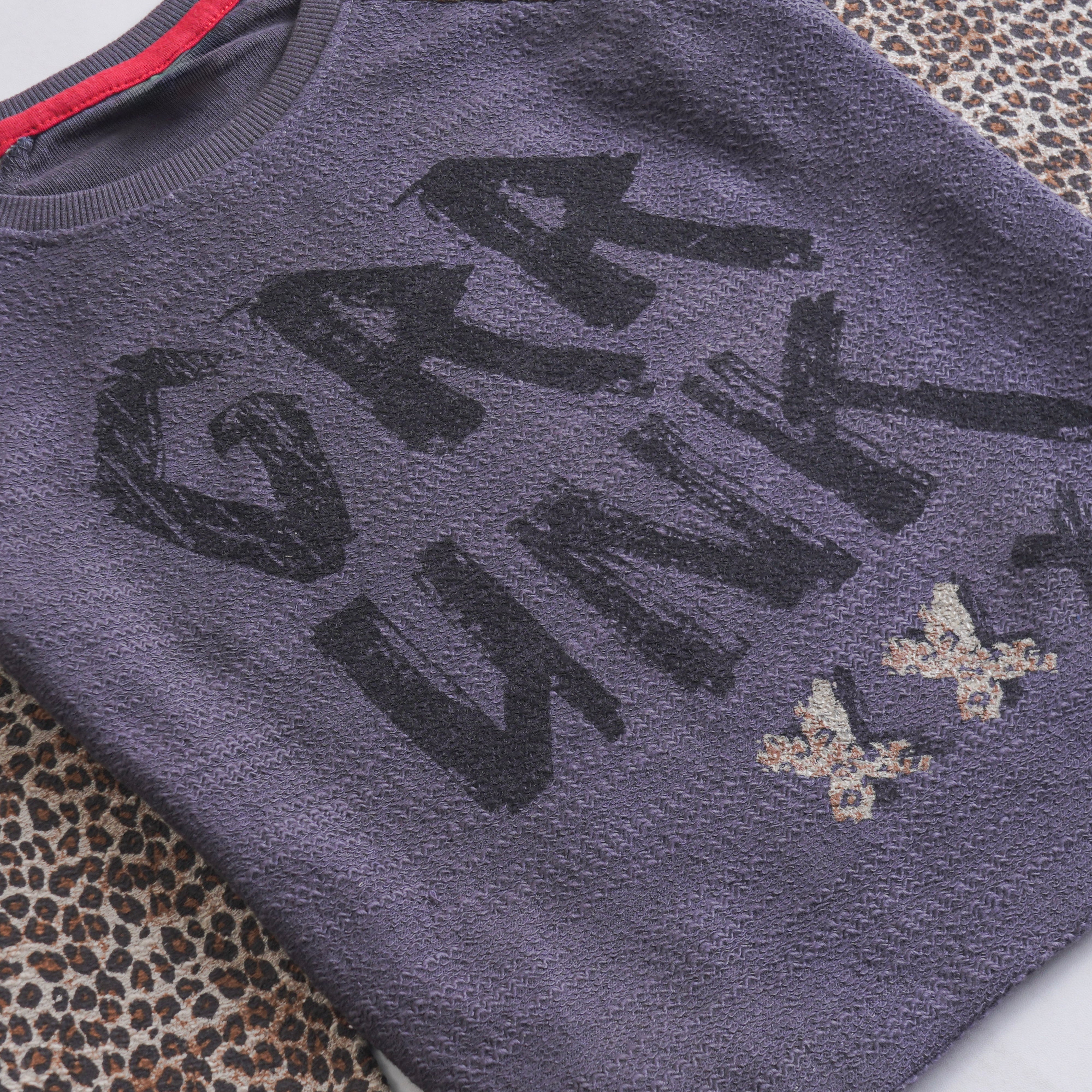 Girls Printed Full Sleeve Sweat Shirt