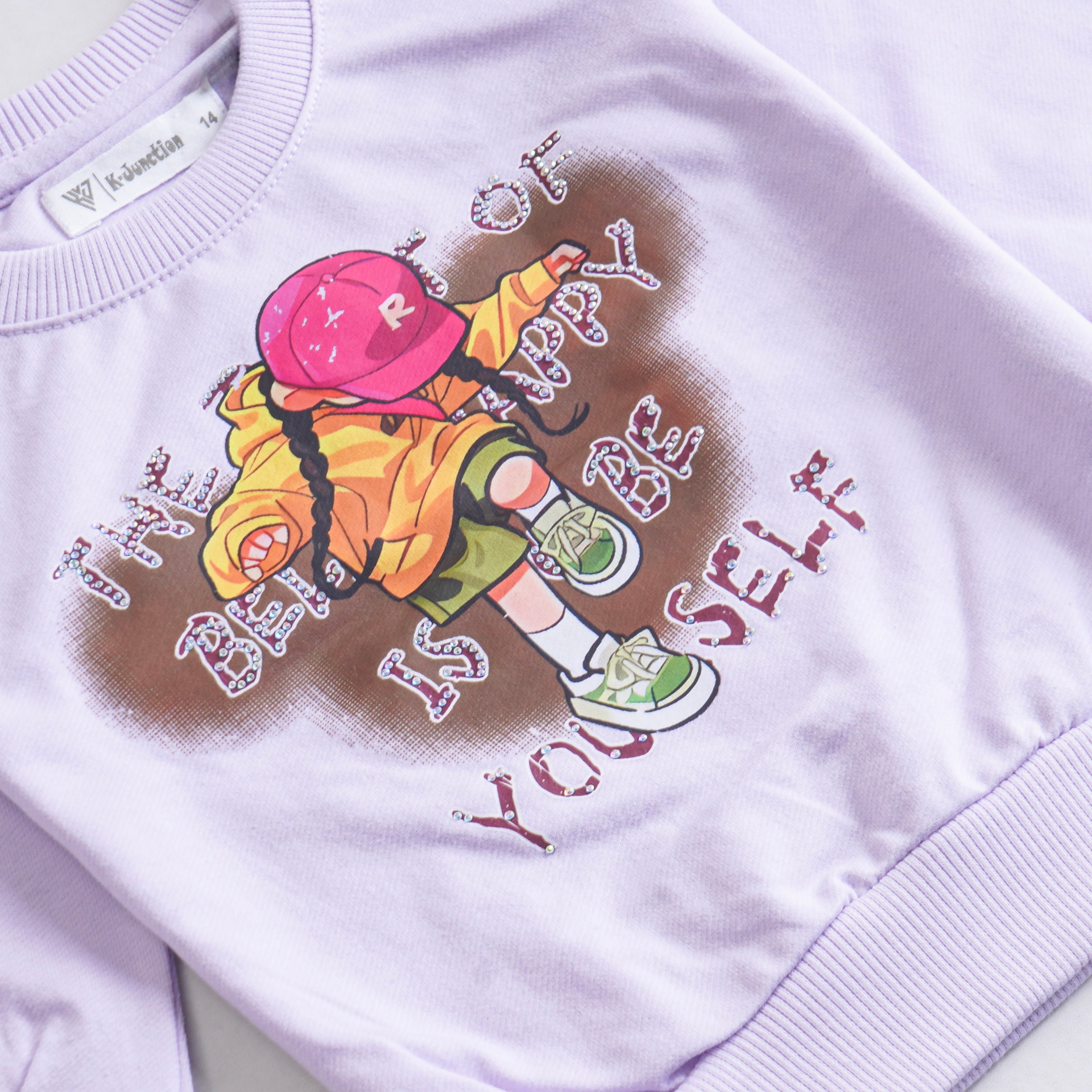 Girls Terry Sweatshirt