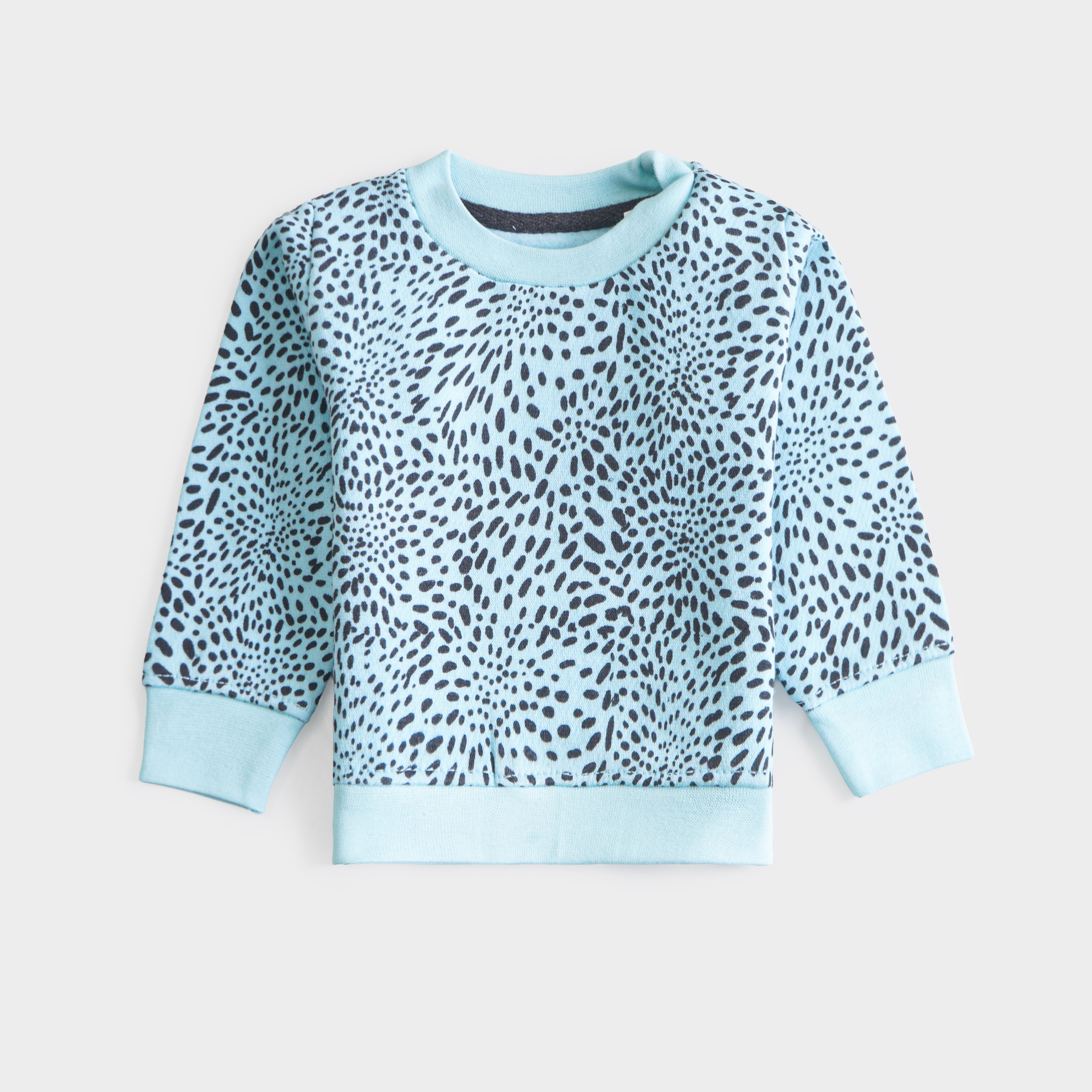 Girls Printed Full Sleeve Sweat Shirt