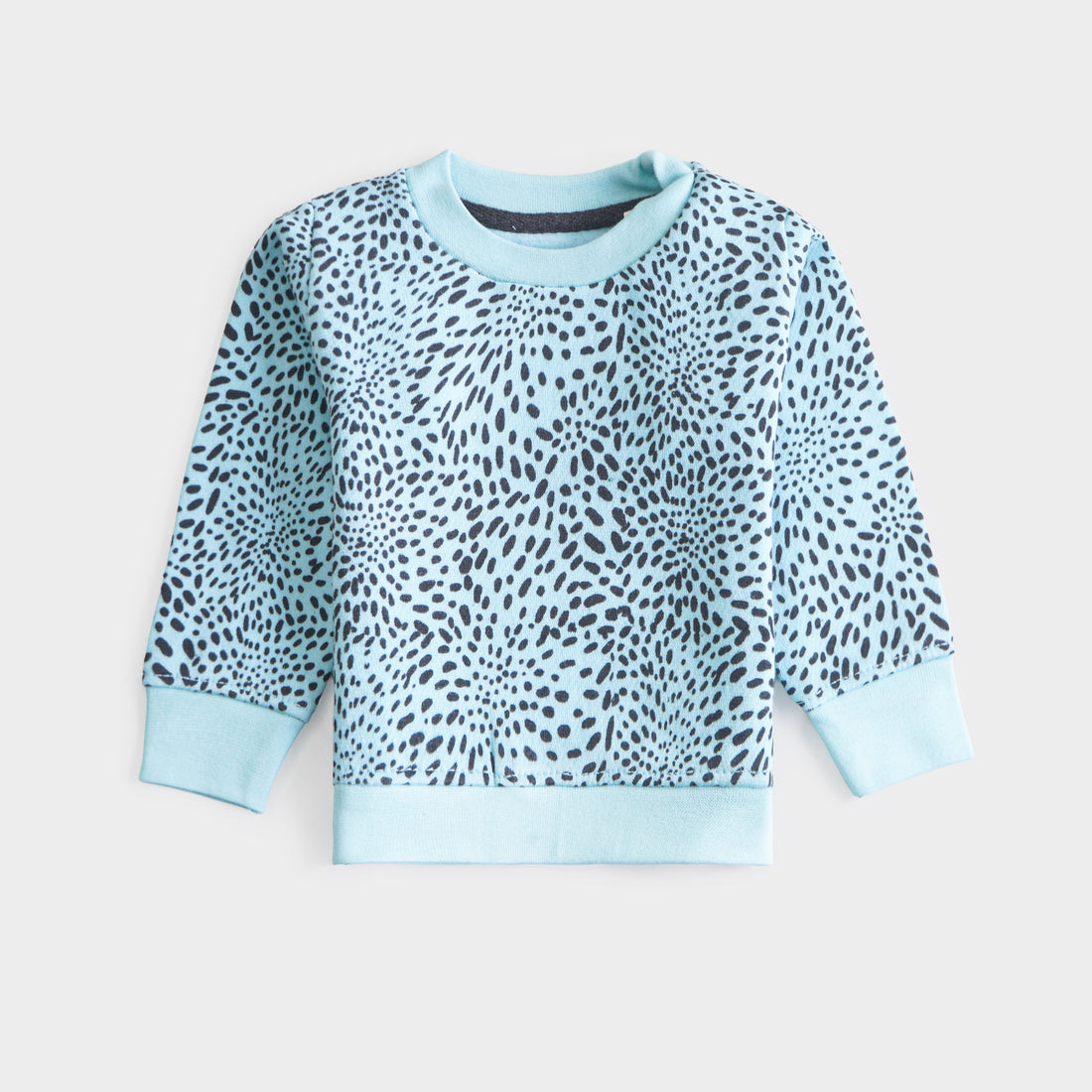 Girls Printed Full Sleeve Sweat Shirt