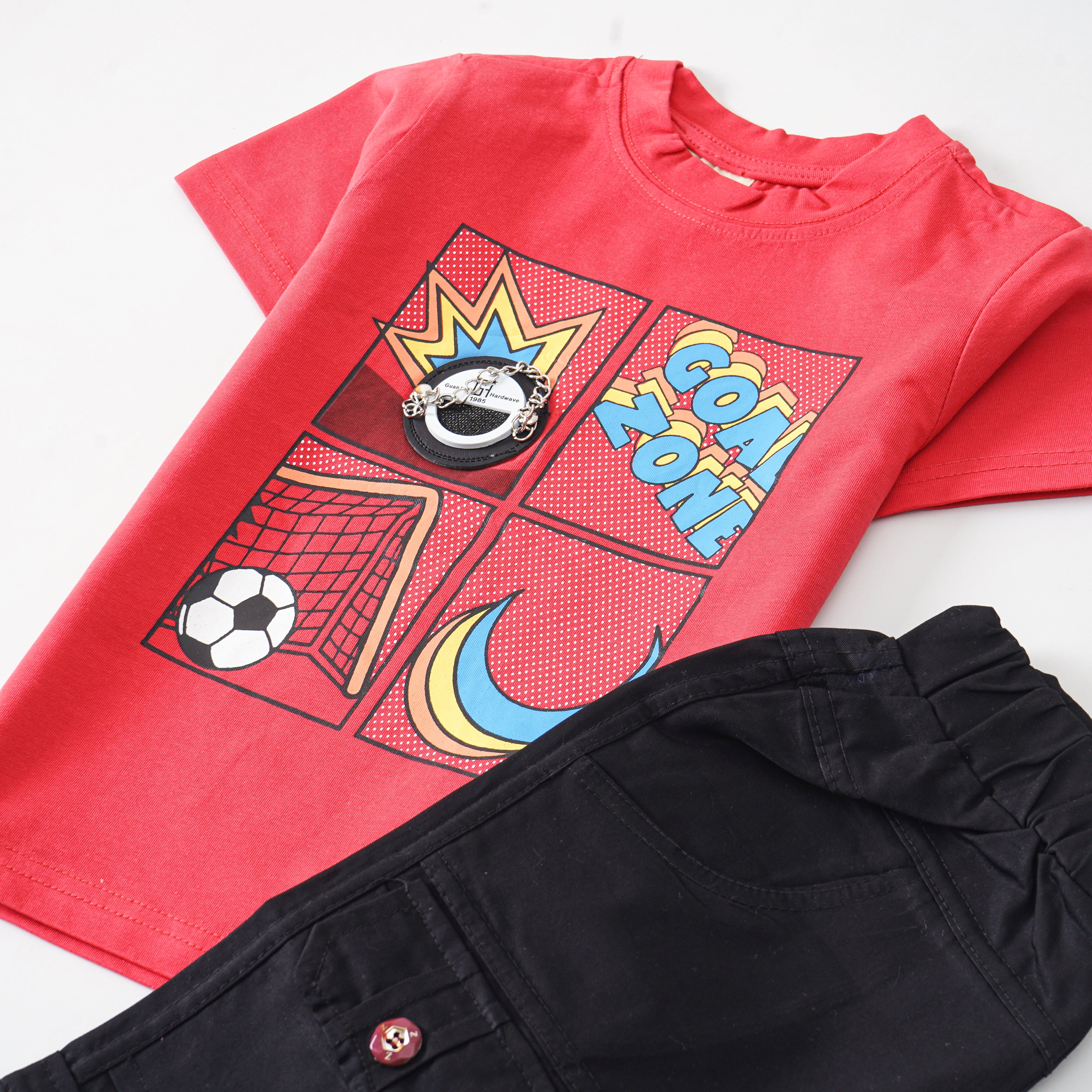 Boys Half Sleeves 2 Piece Suit (2359)