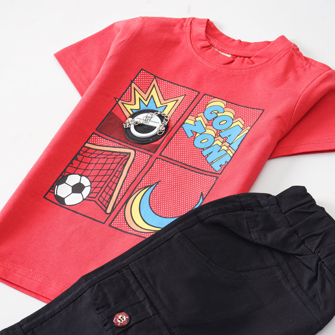 Boys Half Sleeves 2 Piece Suit (2359)
