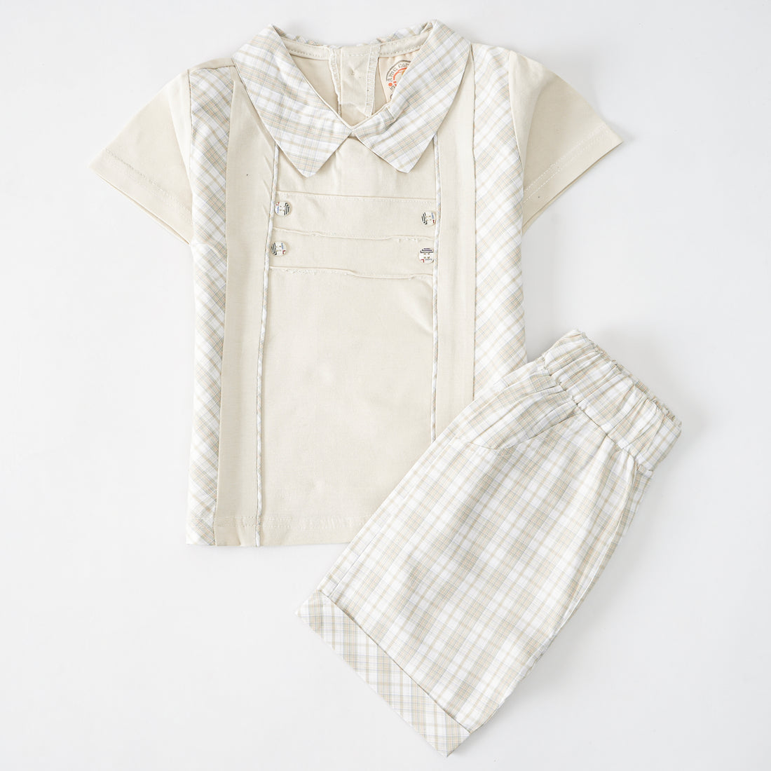 Boys Half Sleeves 2 Piece Suit (2324)