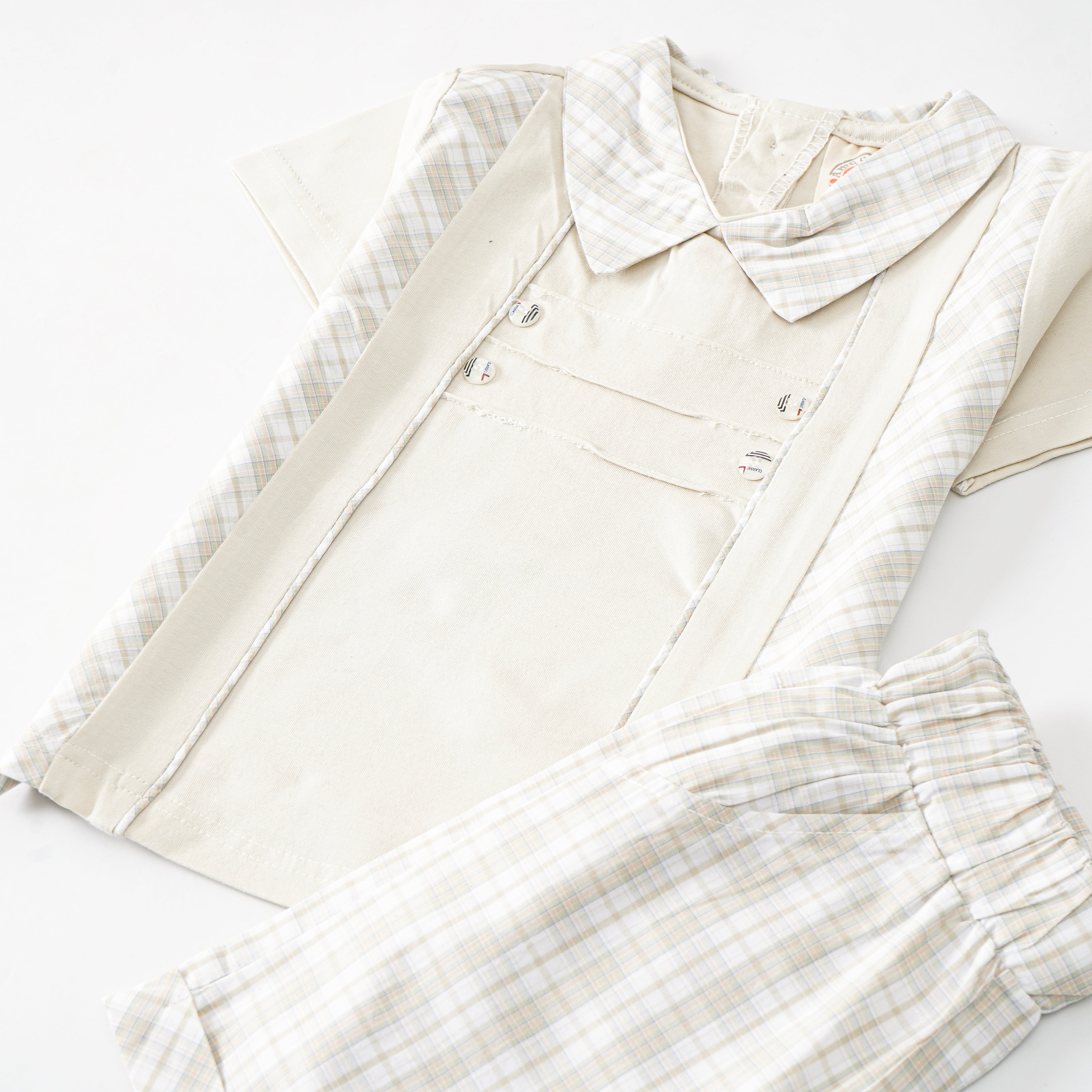 Boys Half Sleeves 2 Piece Suit (2324)
