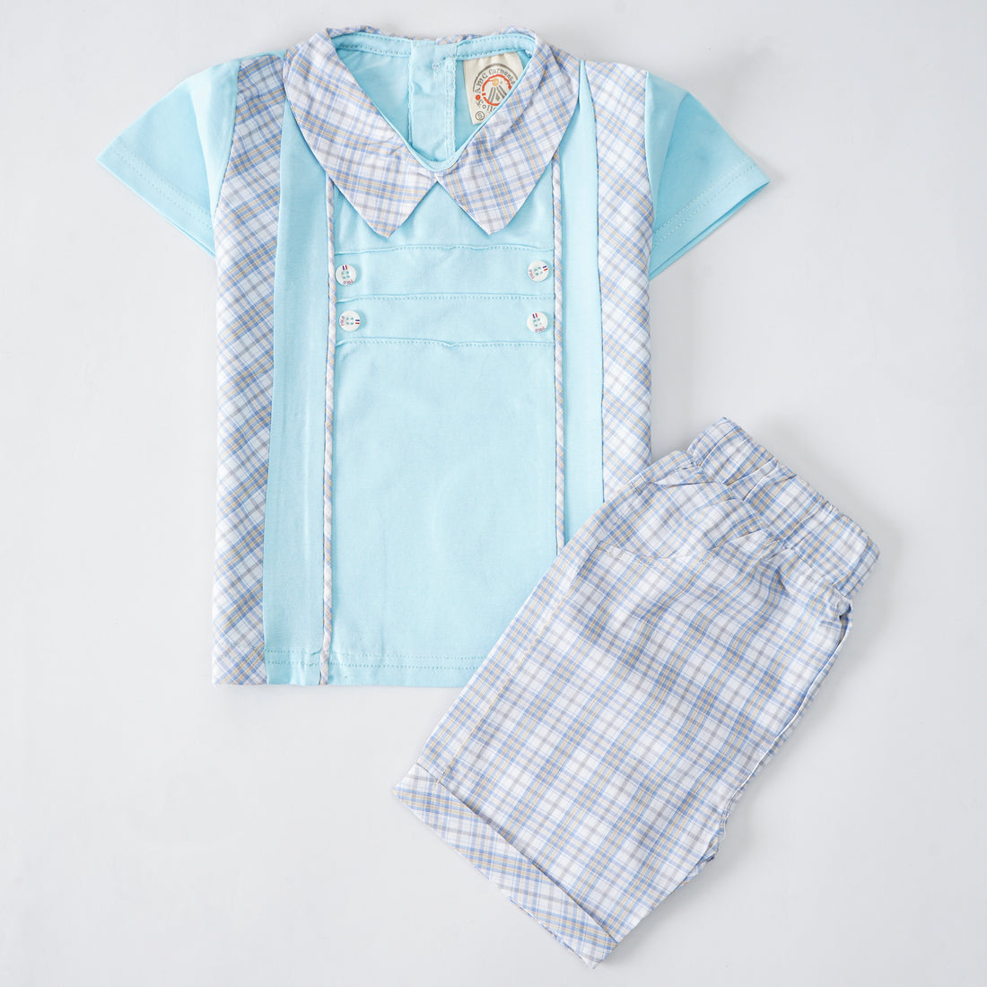 Boys Half Sleeves 2 Piece Suit (2324)