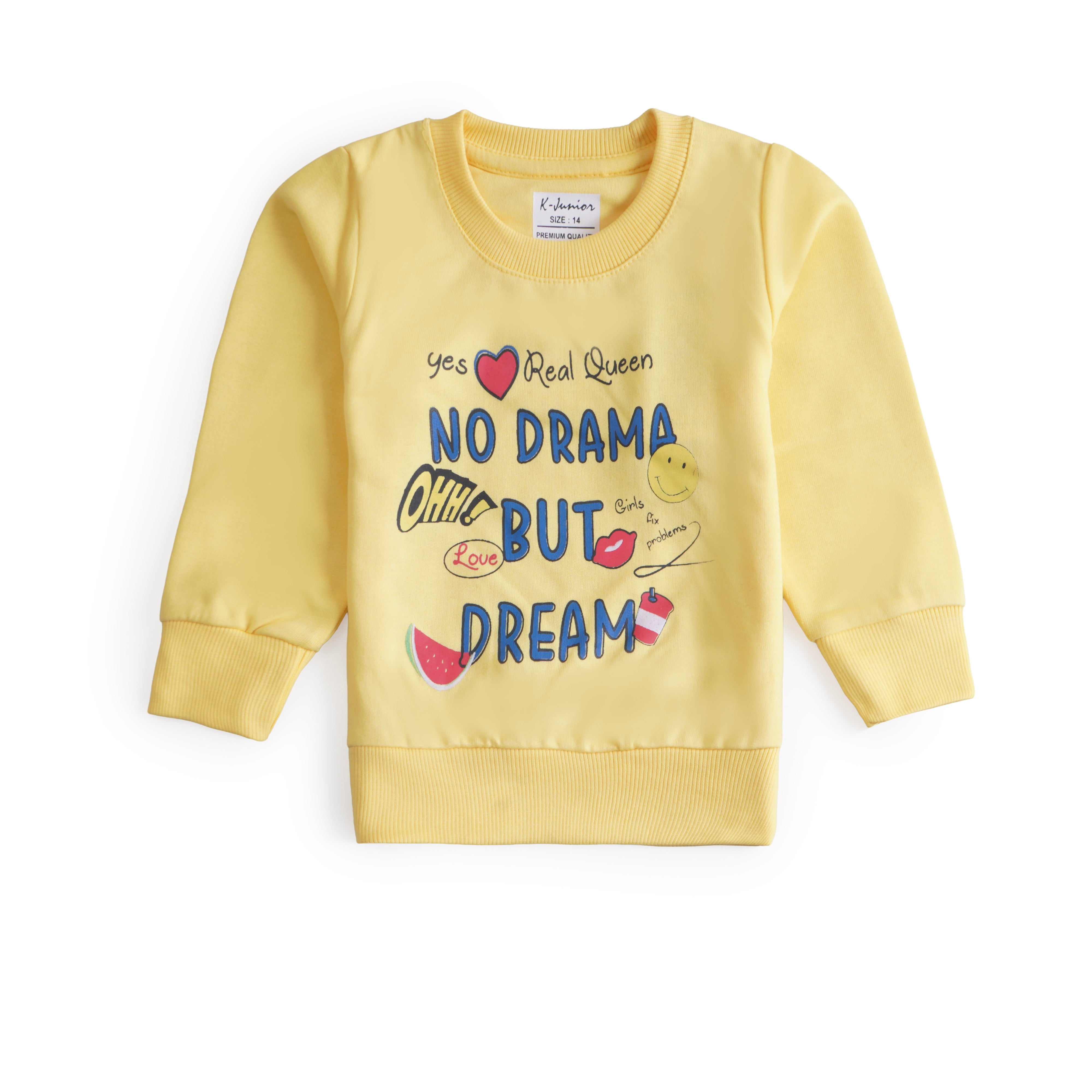 Girls Terry Sweatshirt