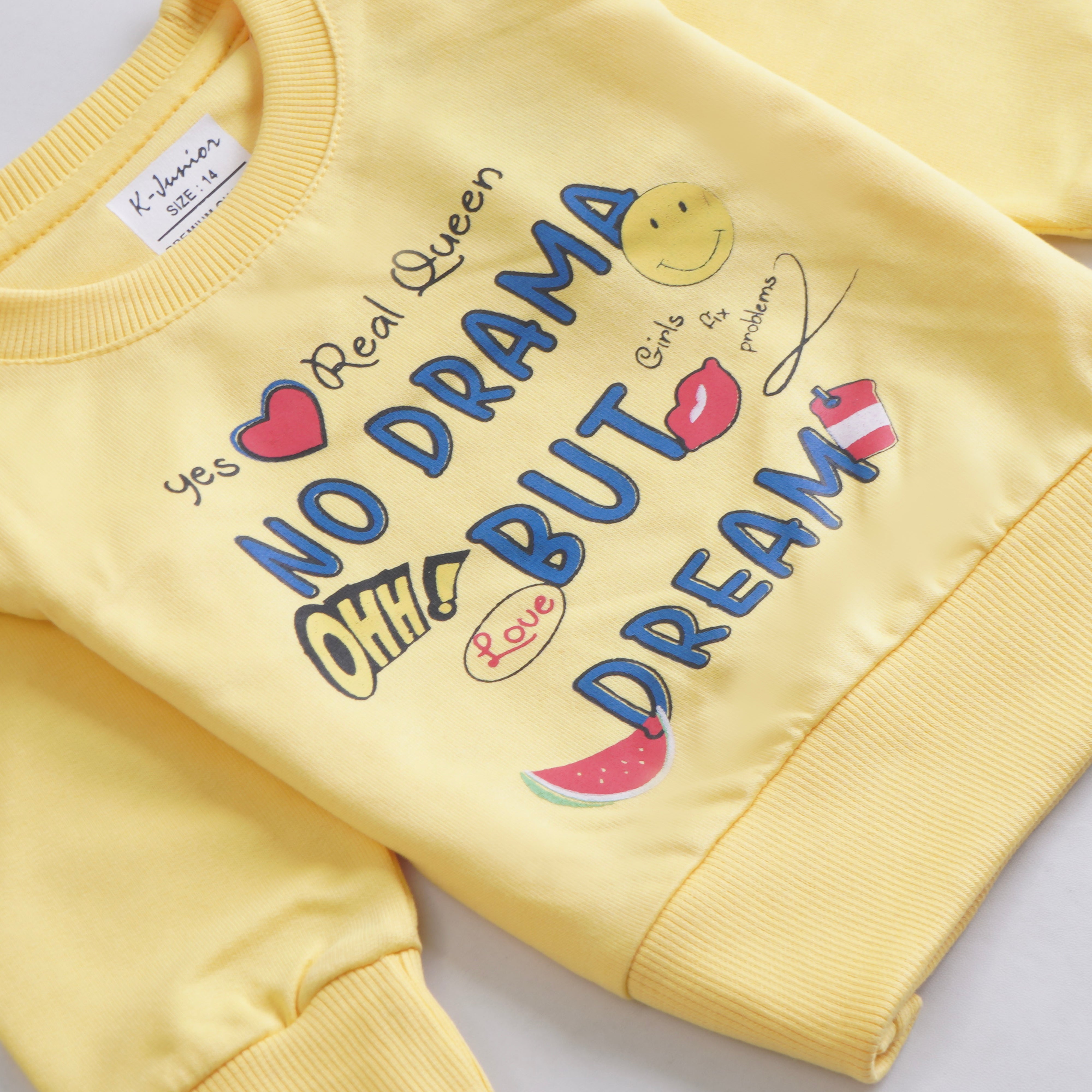 Girls Terry Sweatshirt