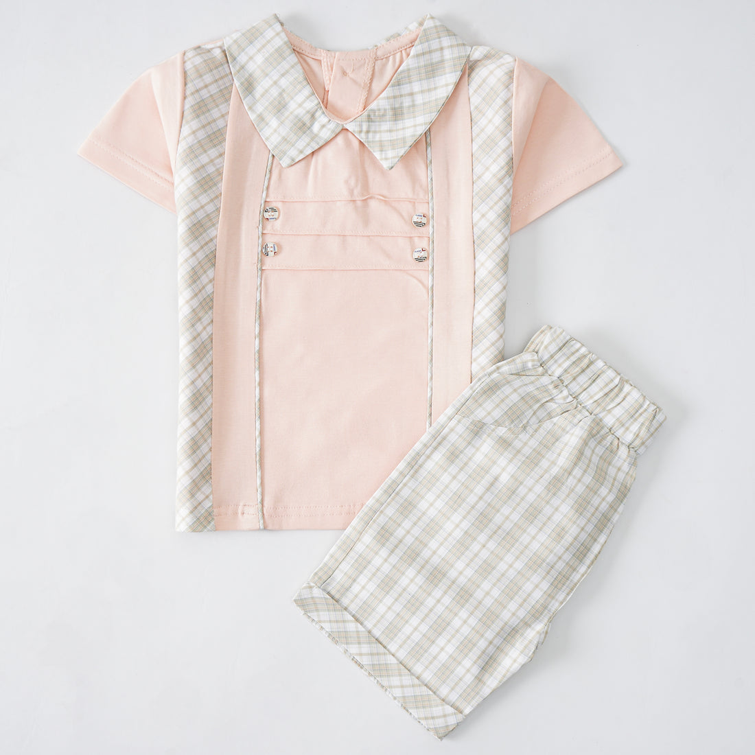 Boys Half Sleeves 2 Piece Suit (2324)