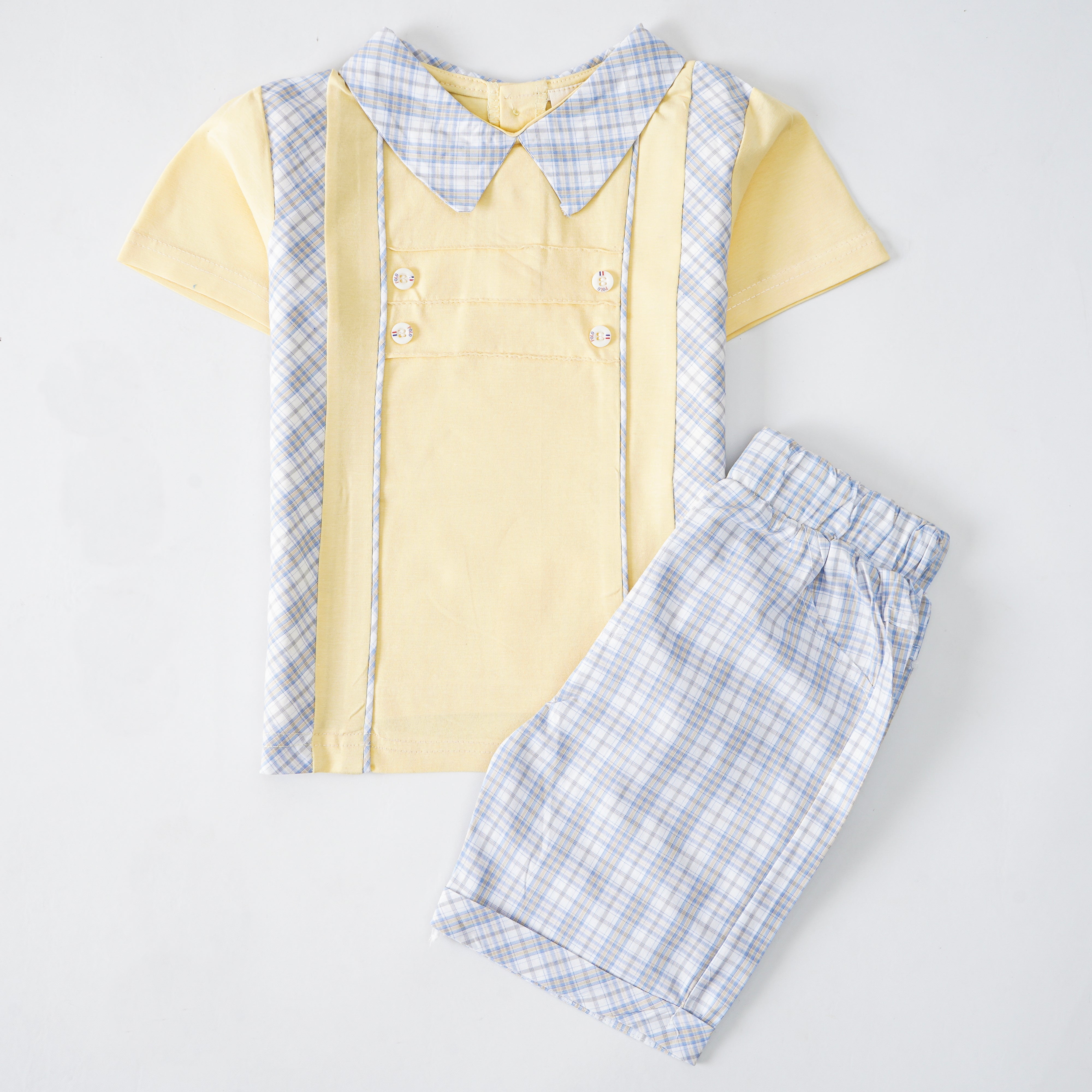 Boys Half Sleeves 2 Piece Suit (2324)