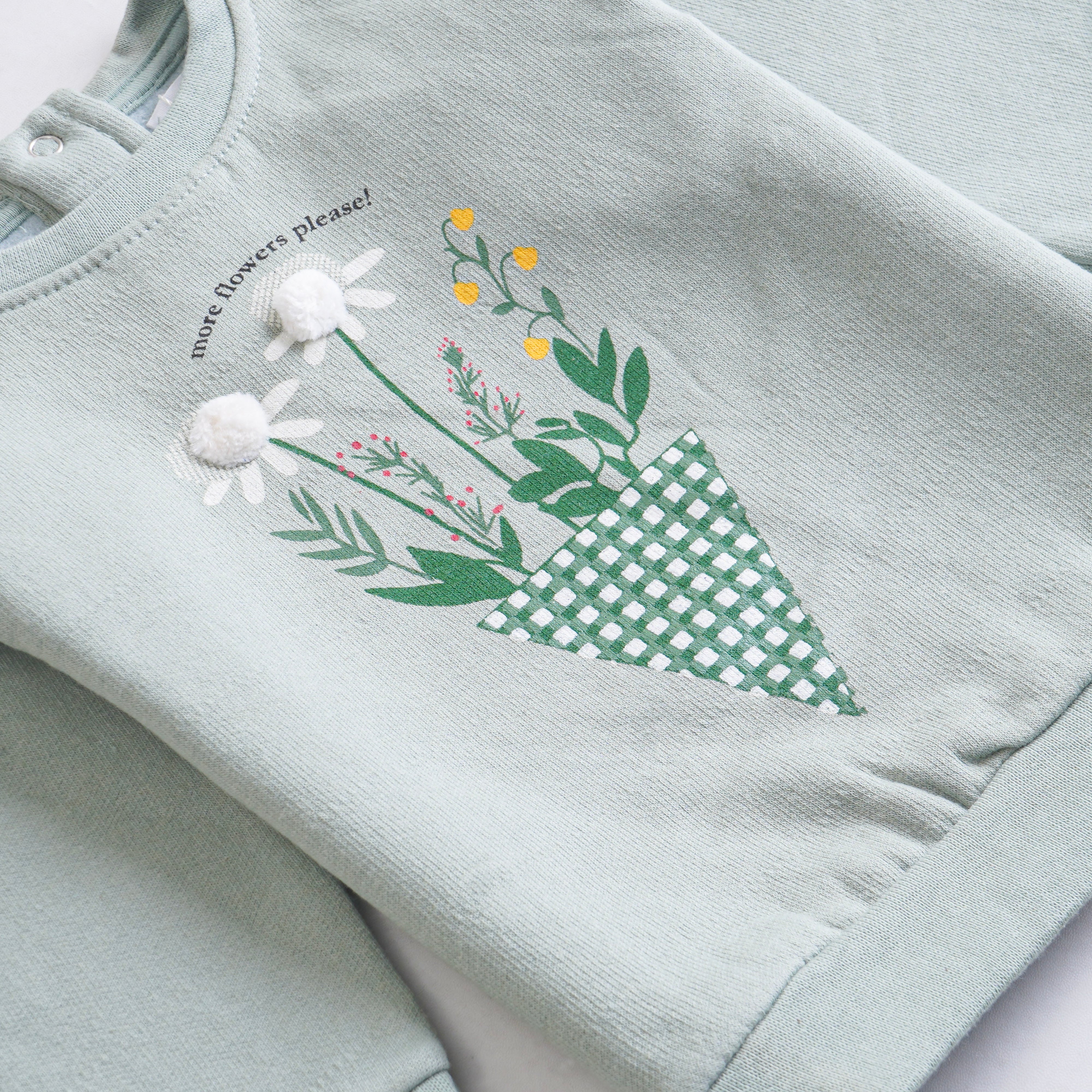Girls Printed Full Sleeve Sweat Shirt