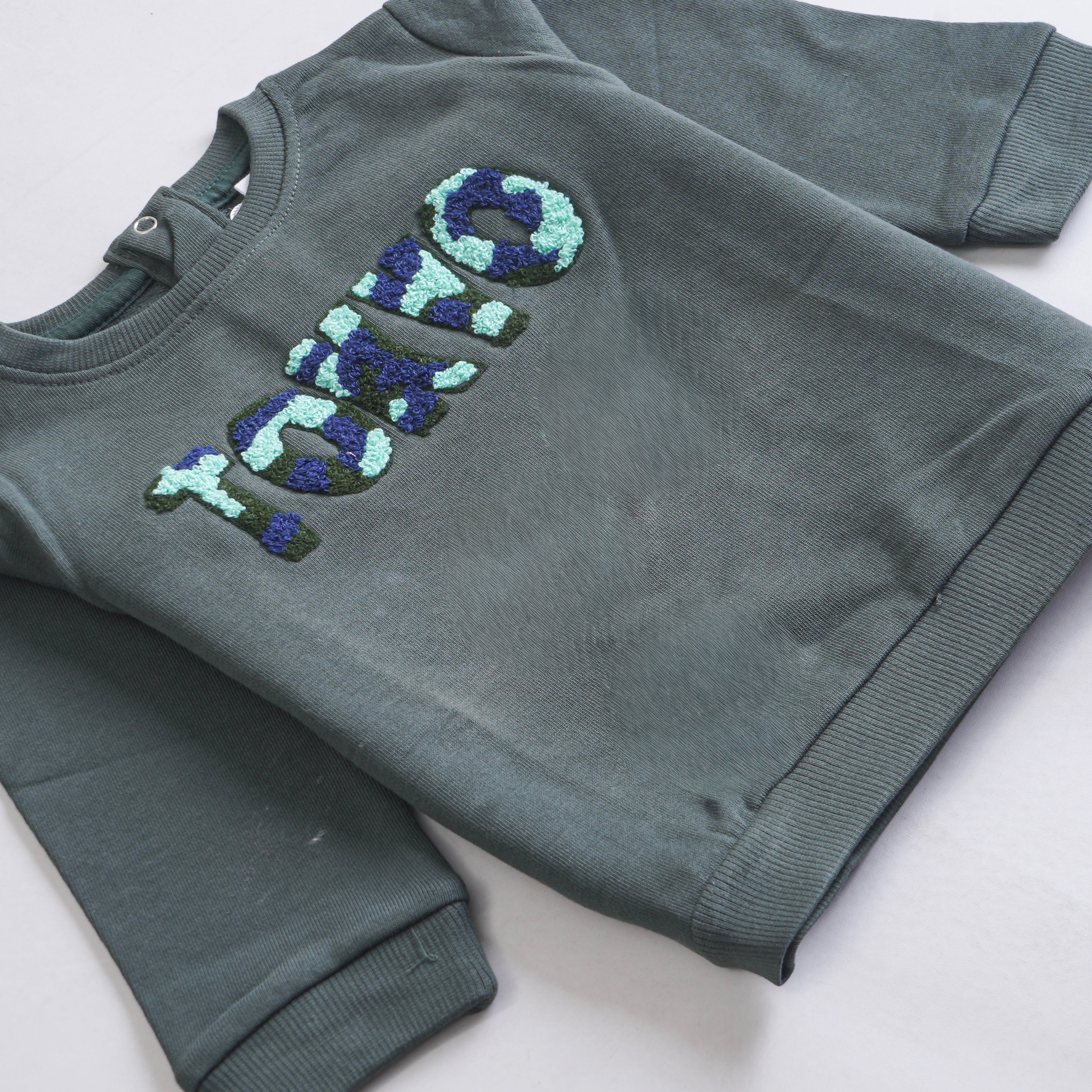 Girls Printed Full Sleeve Sweat Shirt