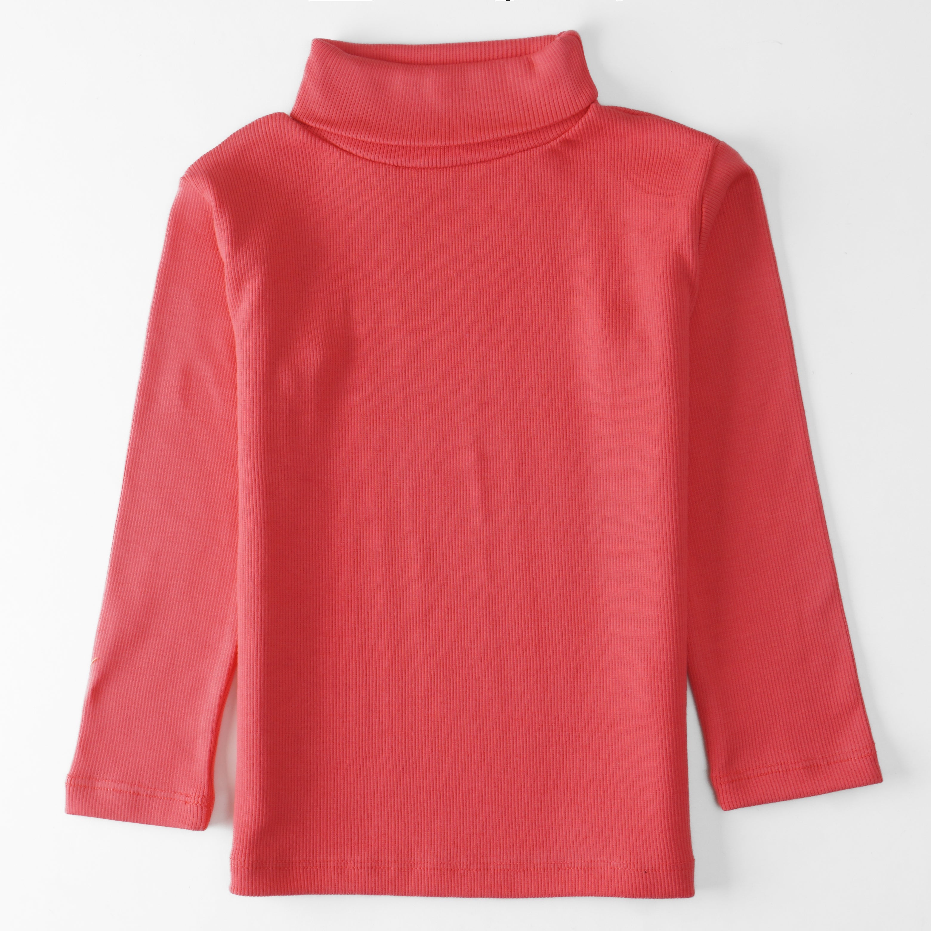 Kids Unisex Full Sleeve High-Neck (Fushia)