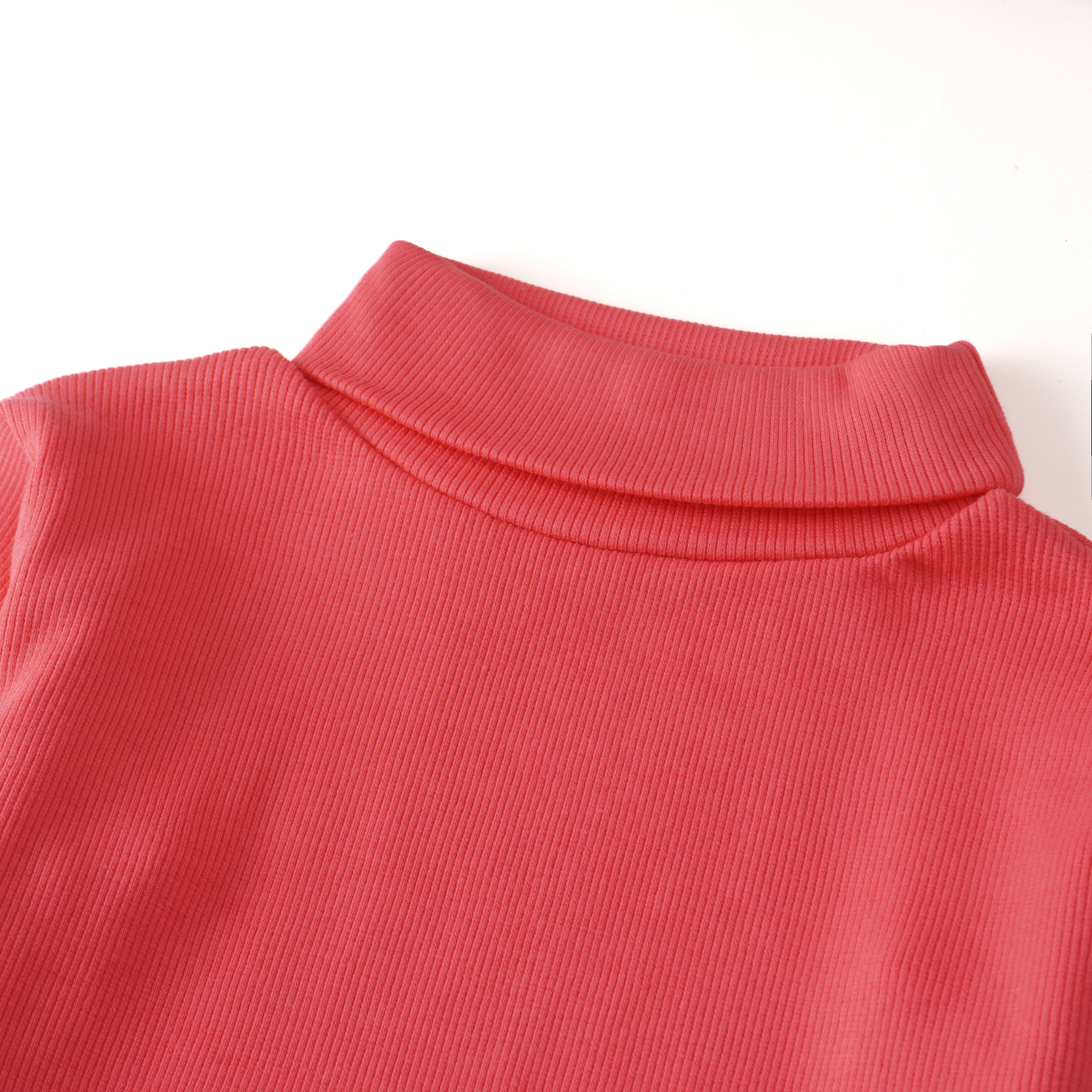 Kids Unisex Full Sleeve High-Neck (Fushia)