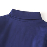 Kids Unisex Full Sleeve High-Neck (New-Blue)