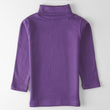 Kids Unisex Full Sleeve High-Neck (Purple)