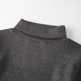 Kids Unisex Full Sleeve High-Neck (Charcoal)