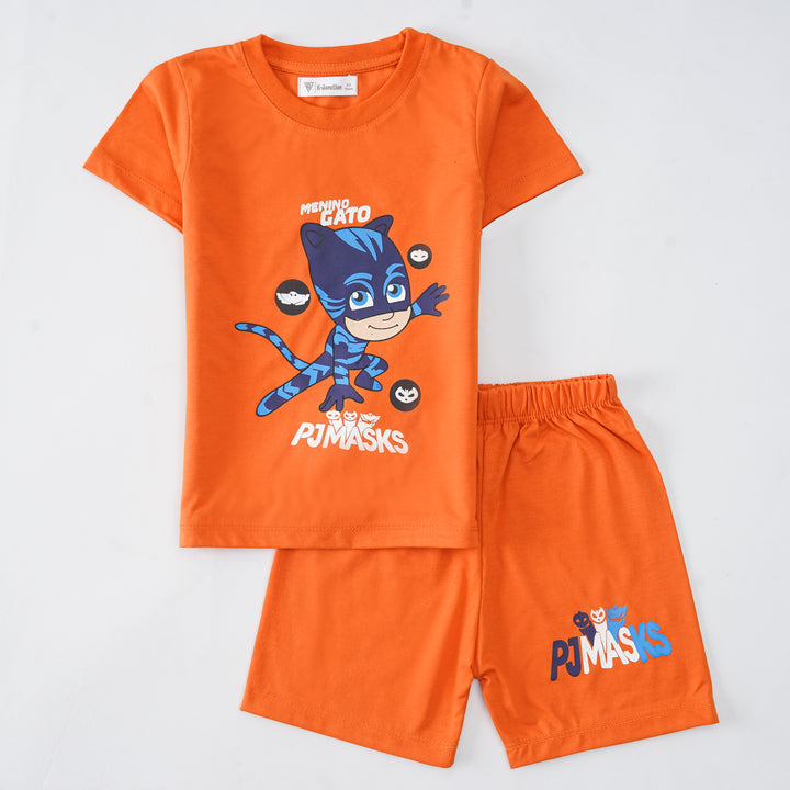 Boys Half Sleeves 2 Piece Suit (7902)
