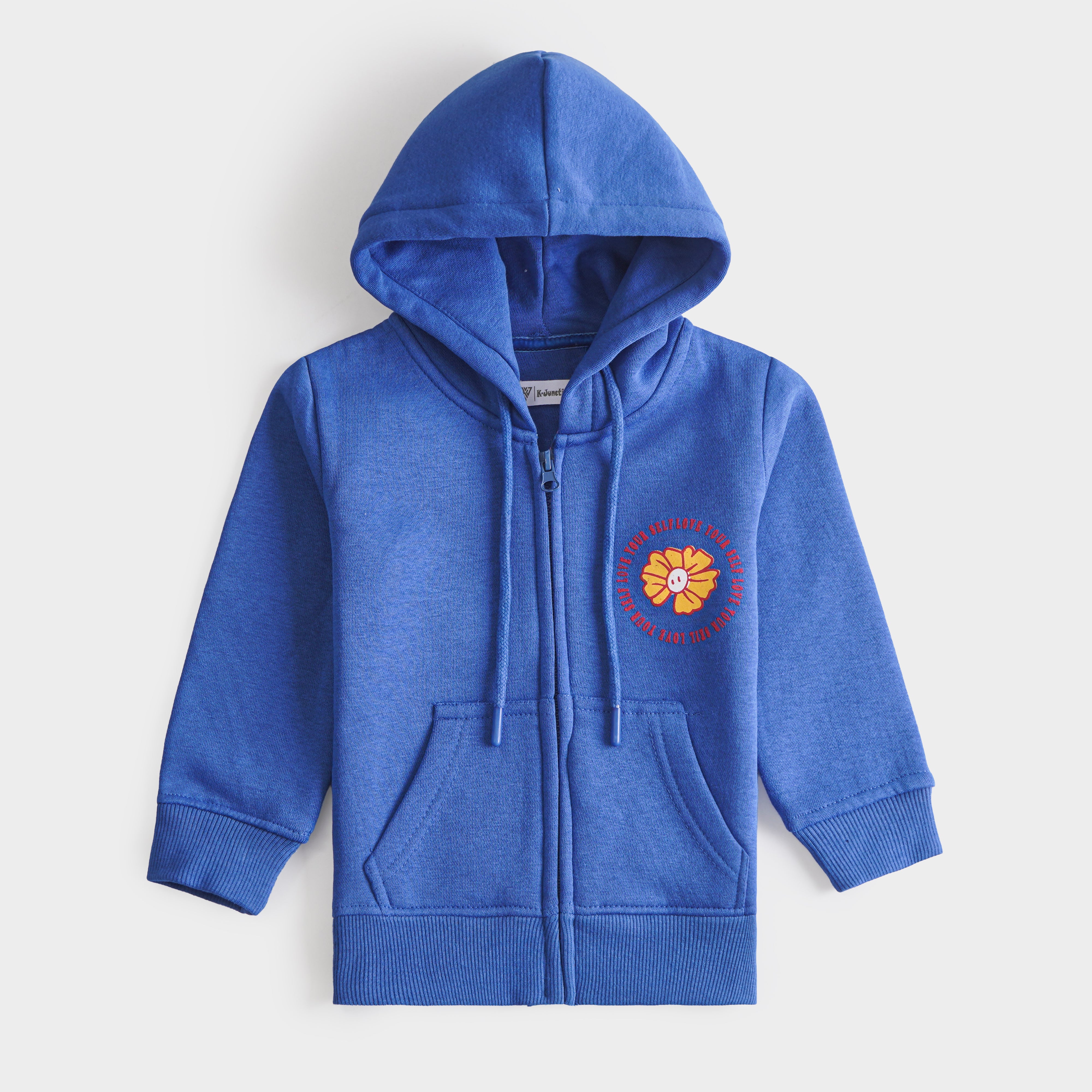 Girls Fleece Zipper Sweatshirt