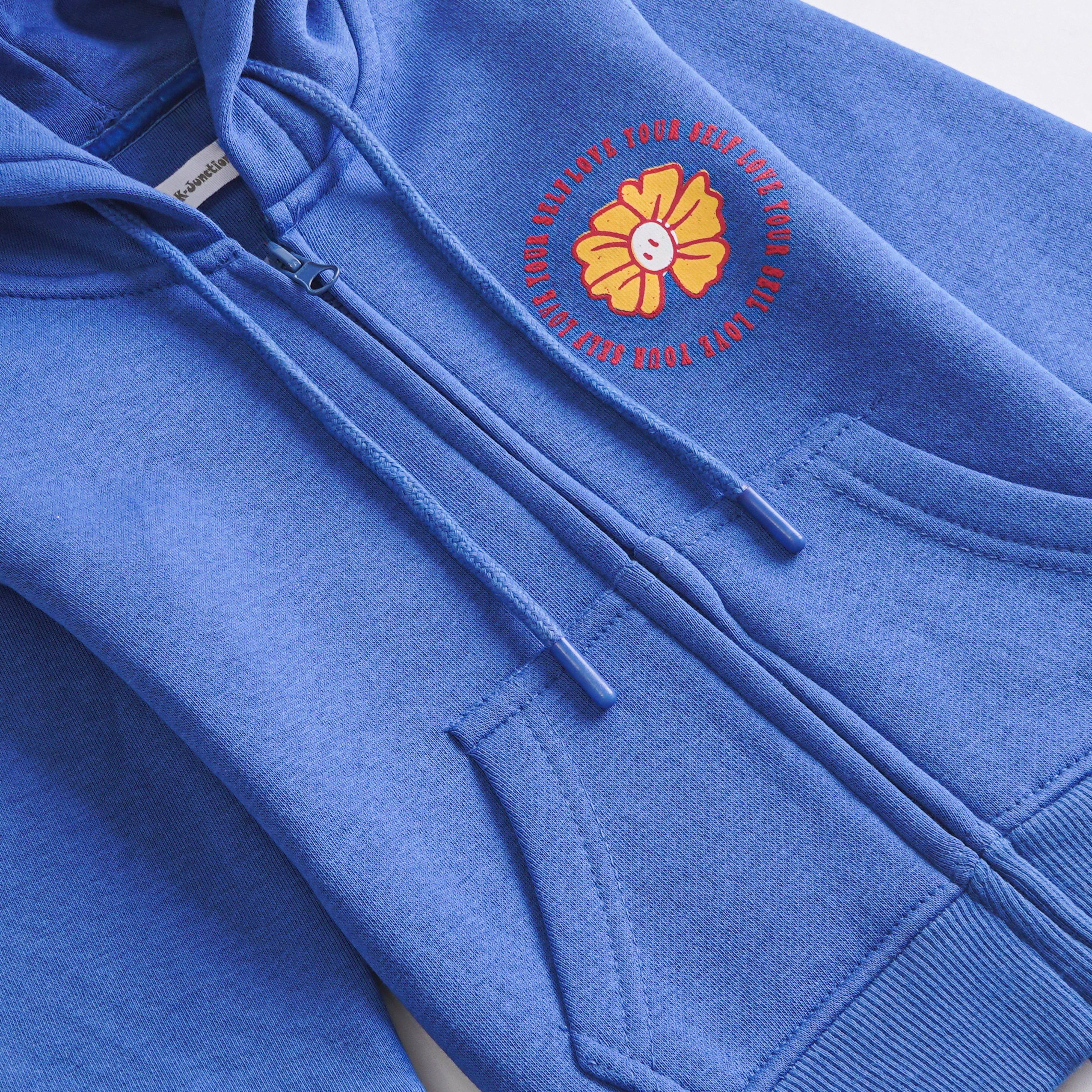 Girls Fleece Zipper Sweatshirt