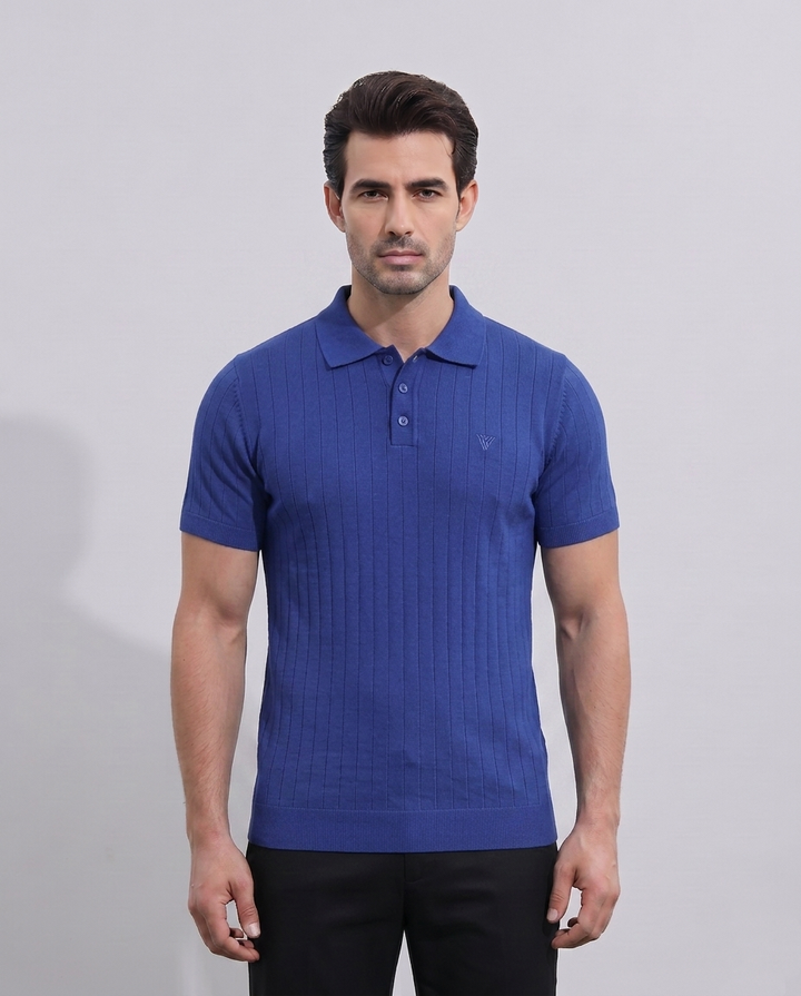 Mens Drop Needle Polo